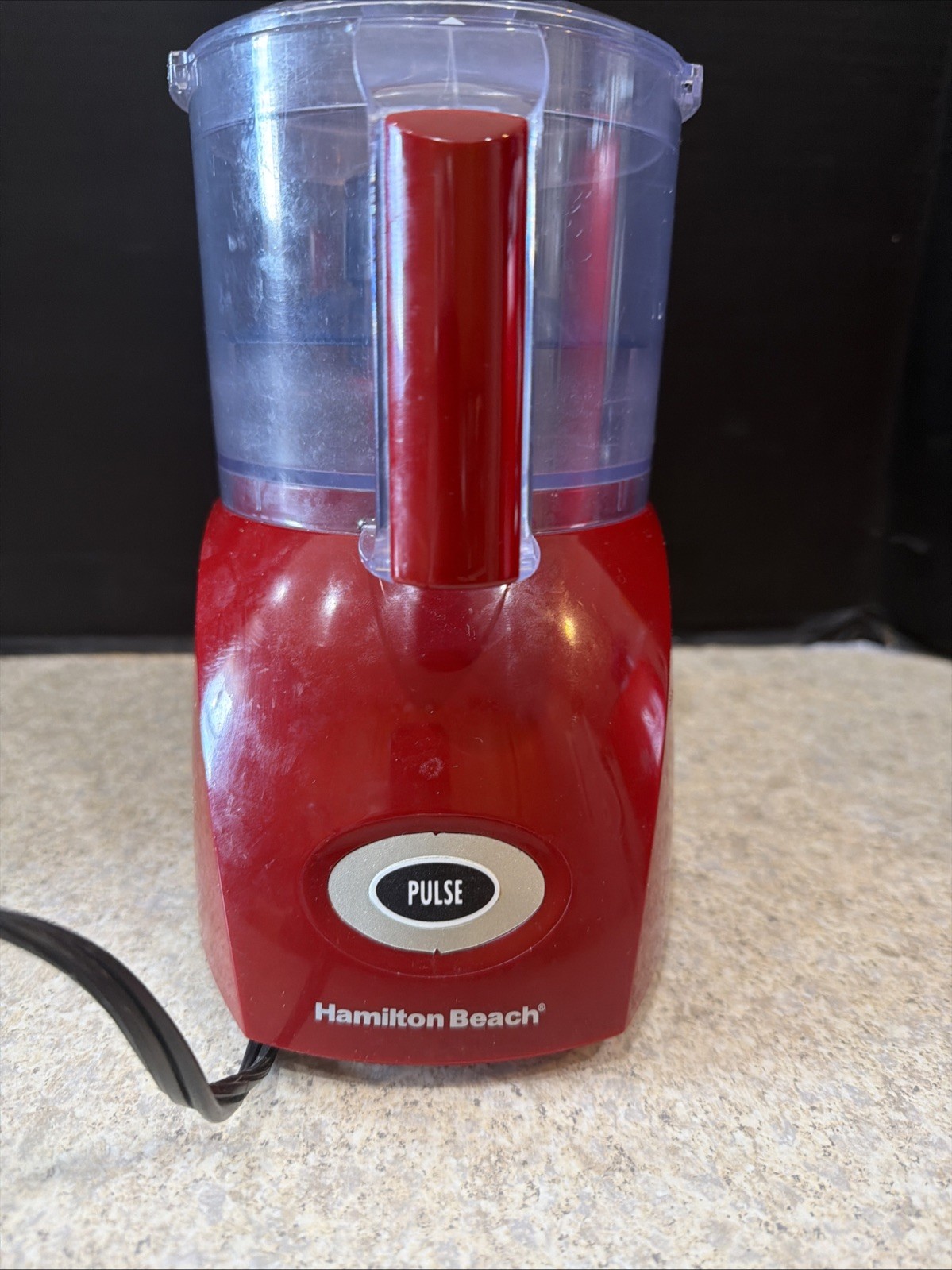Hamilton Beach 3 Cup Food Chopper, Red, Model-72703