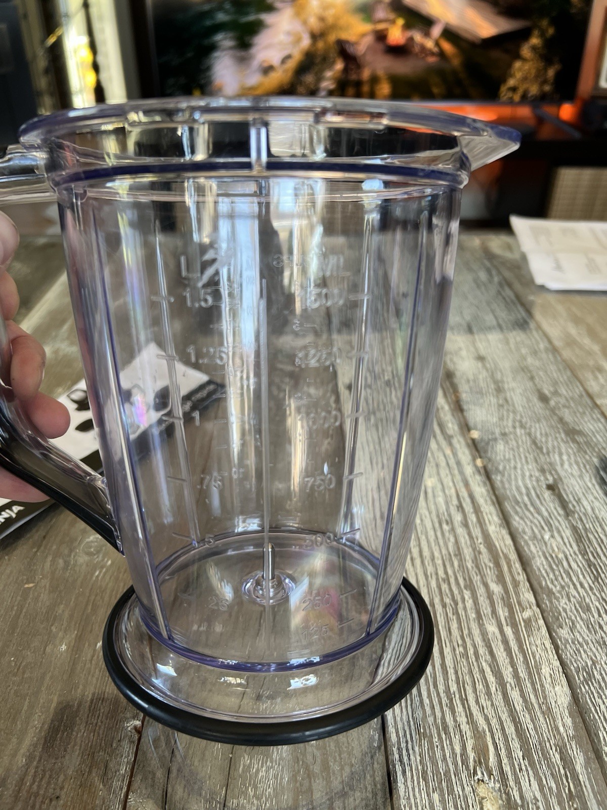 Ninja Master Prep 48 oz 6 Cup Food Processor Blender Pitcher Bowl With Lid