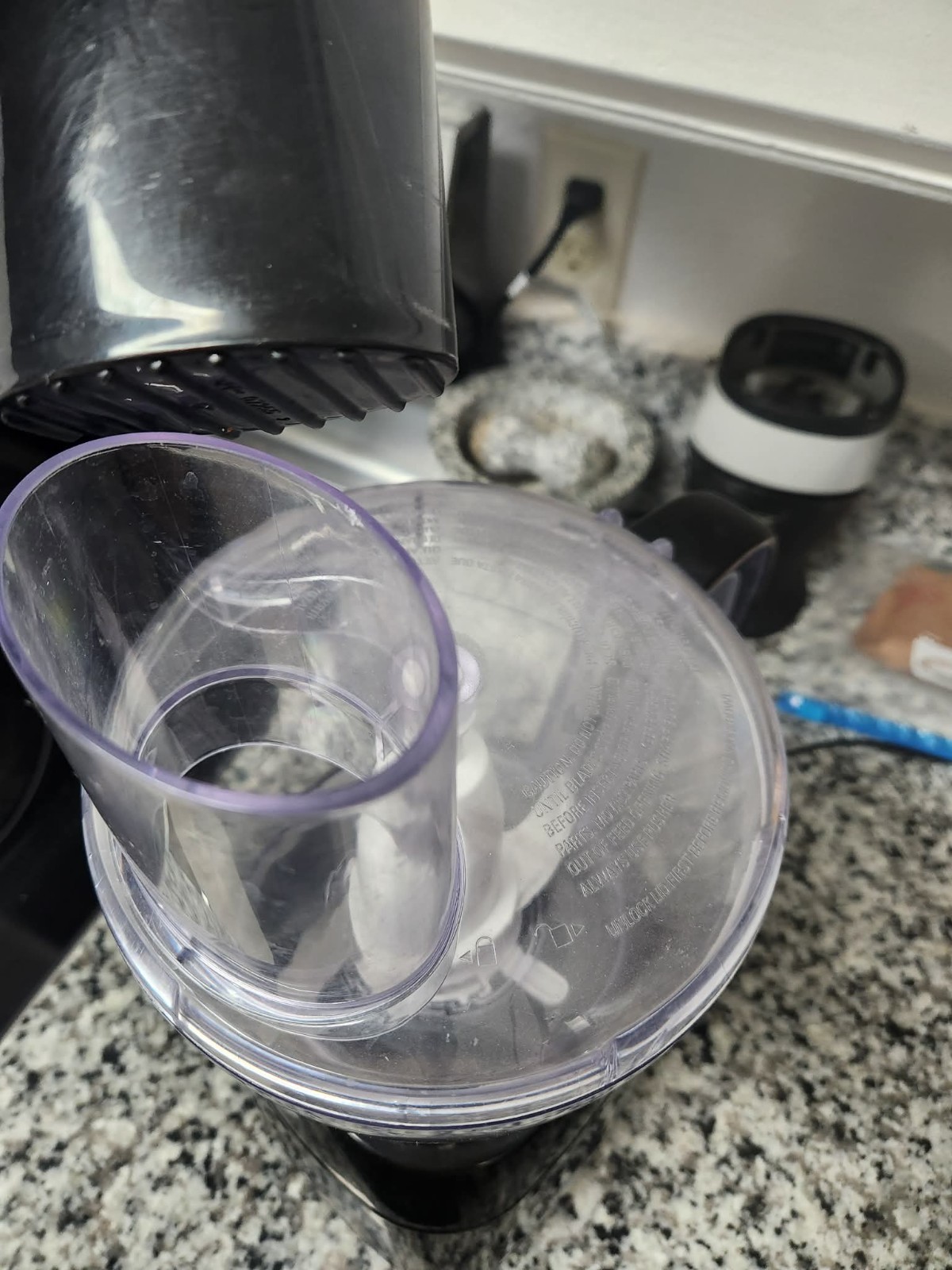 This is a Black+Decker 8- Cup Food Processor (model FP1600B or similar) in black