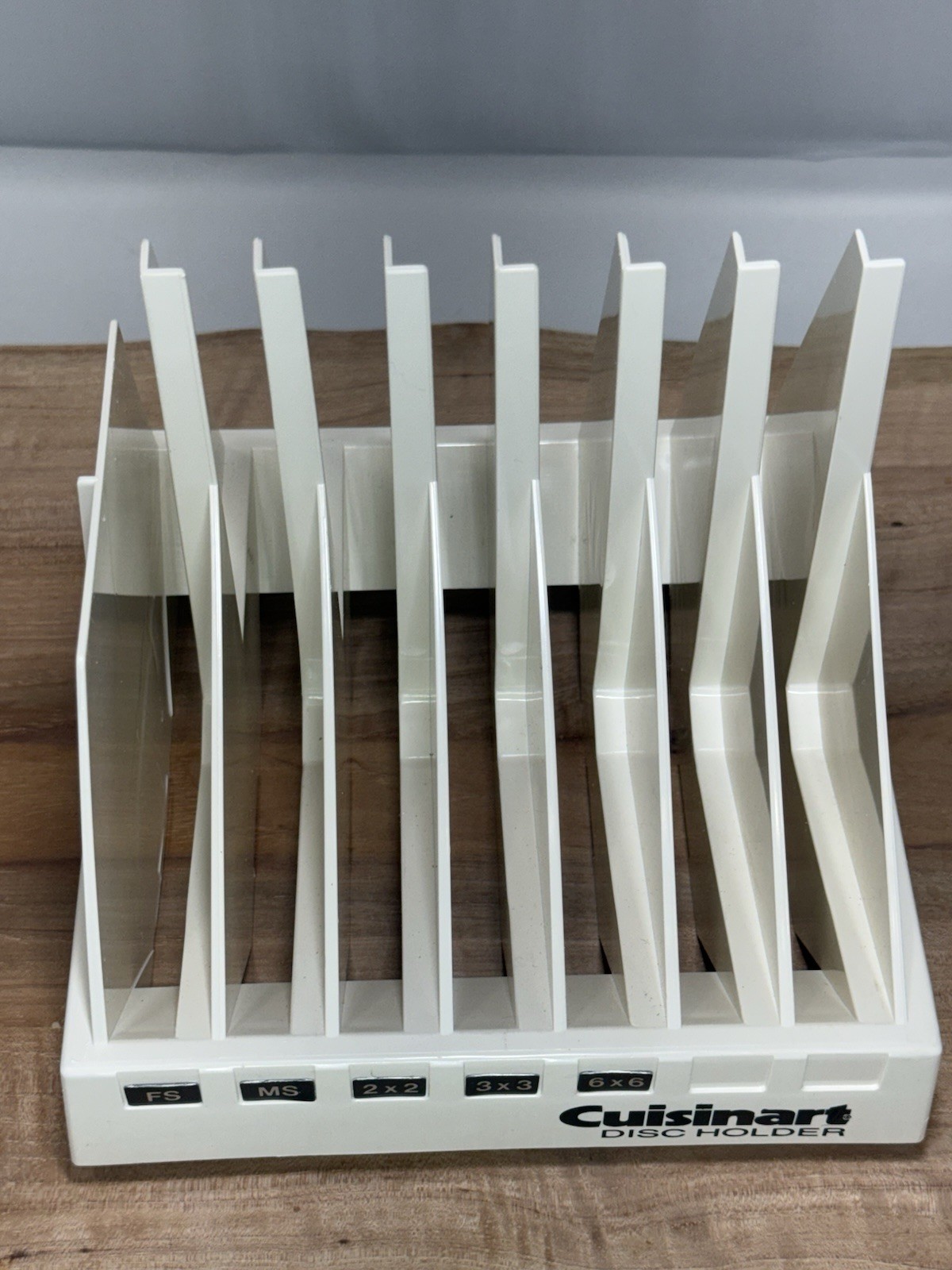 Cuisinart DLC-7 Specialty Disc Holder Rack FS MS 2×2 3×3 6×6 OEM