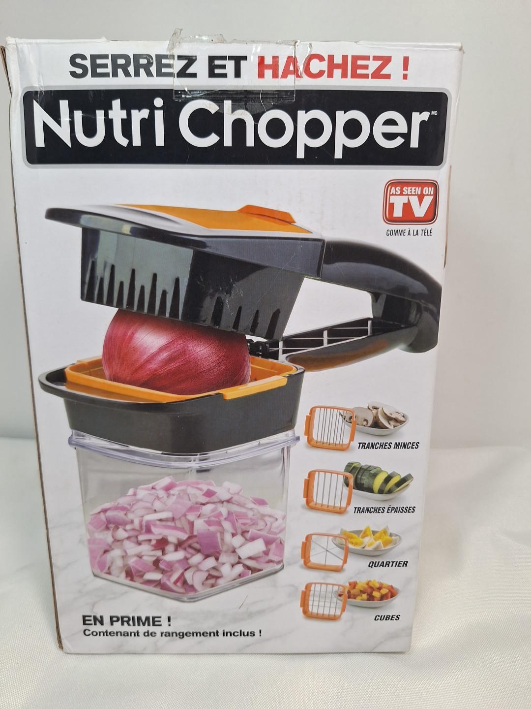 NUTRI CHOPPER- FOOD PROCESSOR/SLICER/DICER-AS SEEN ON TV! New🟡