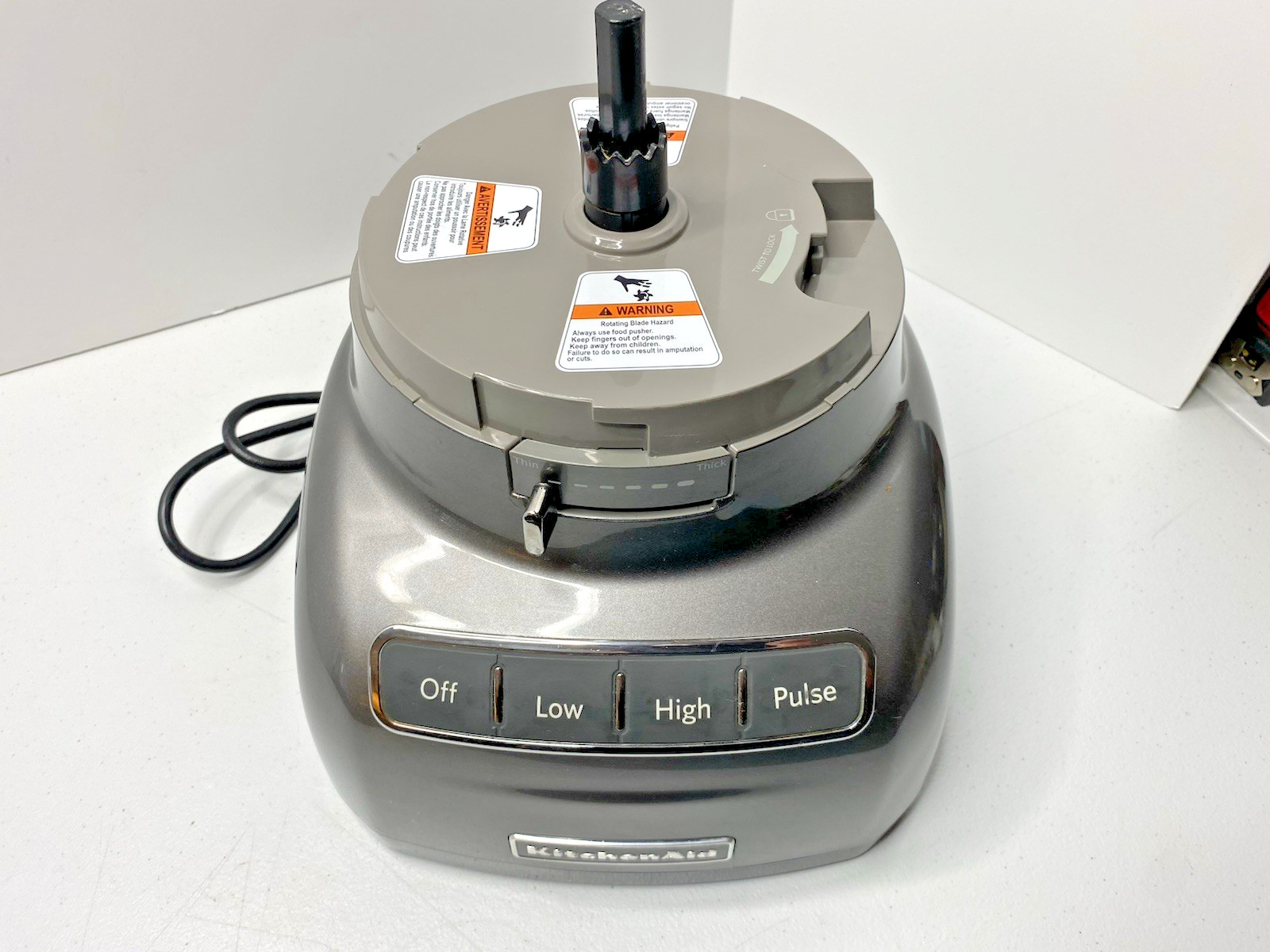 KitchenAid Food Processor Silver KFP1333QG0 Motor Base Unit Only Tested A++