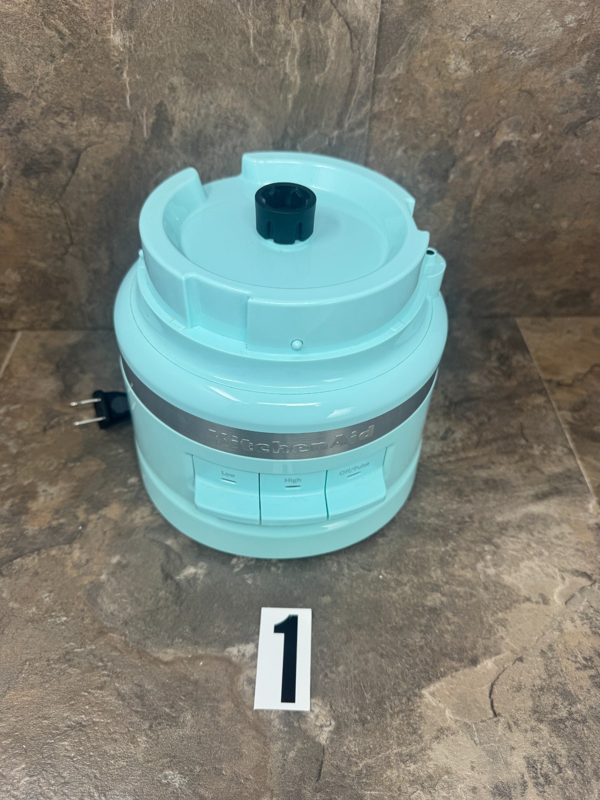 KitchenAid KFP0719 7 Cup Food Processor Replacement Base Parts Aqua Sky Blue
