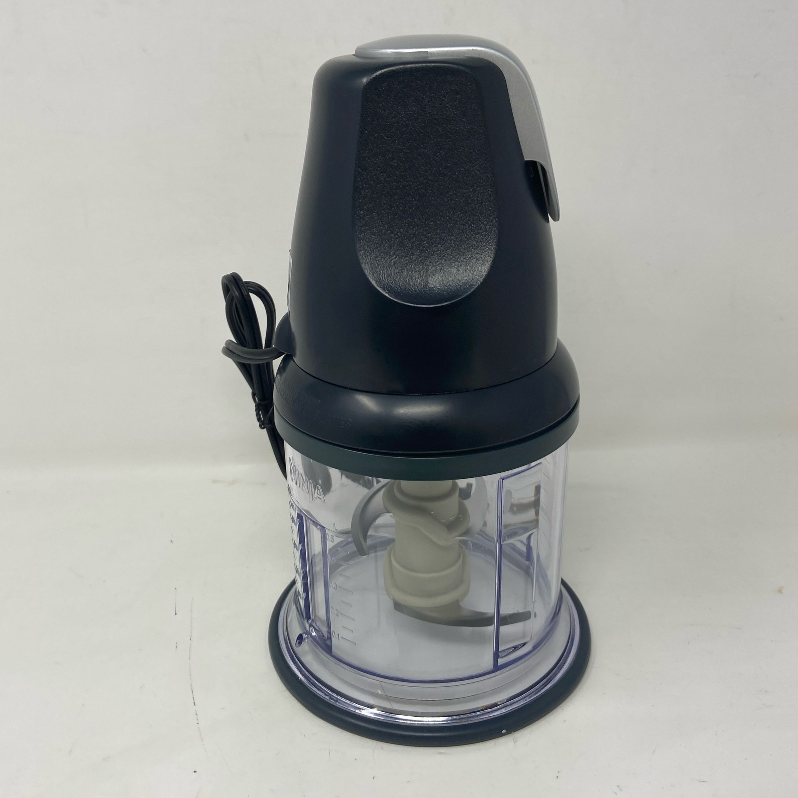 Ninja Express Chop 200W Mini Chopper, Gray, 16oz/2-Cup (NJ110GR)