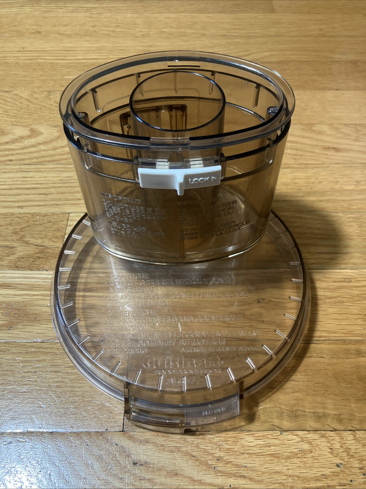 Cuisinart Lid Food Processor DLC-7E Replacement Lid Made In Japan