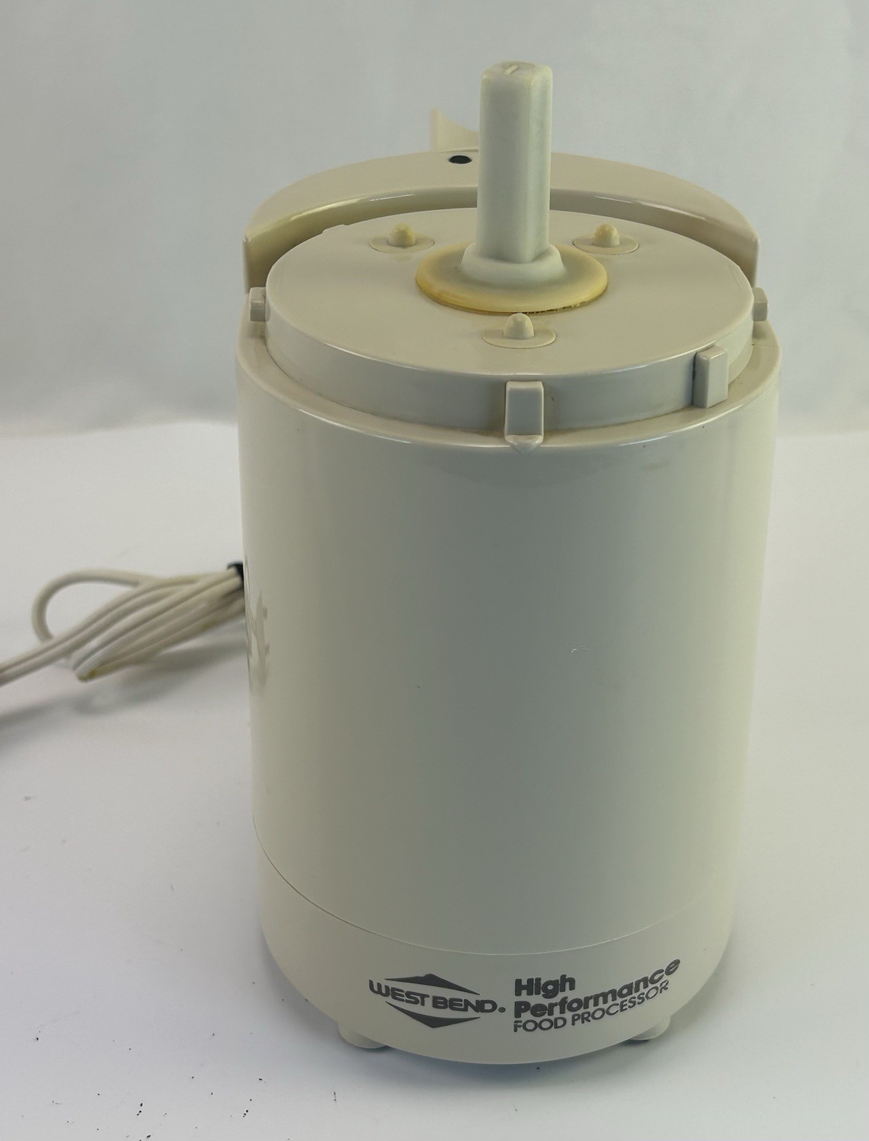 Vintage West Bend Food Processor 6500 Chopper Slicer High Performance MOTOR ONLY