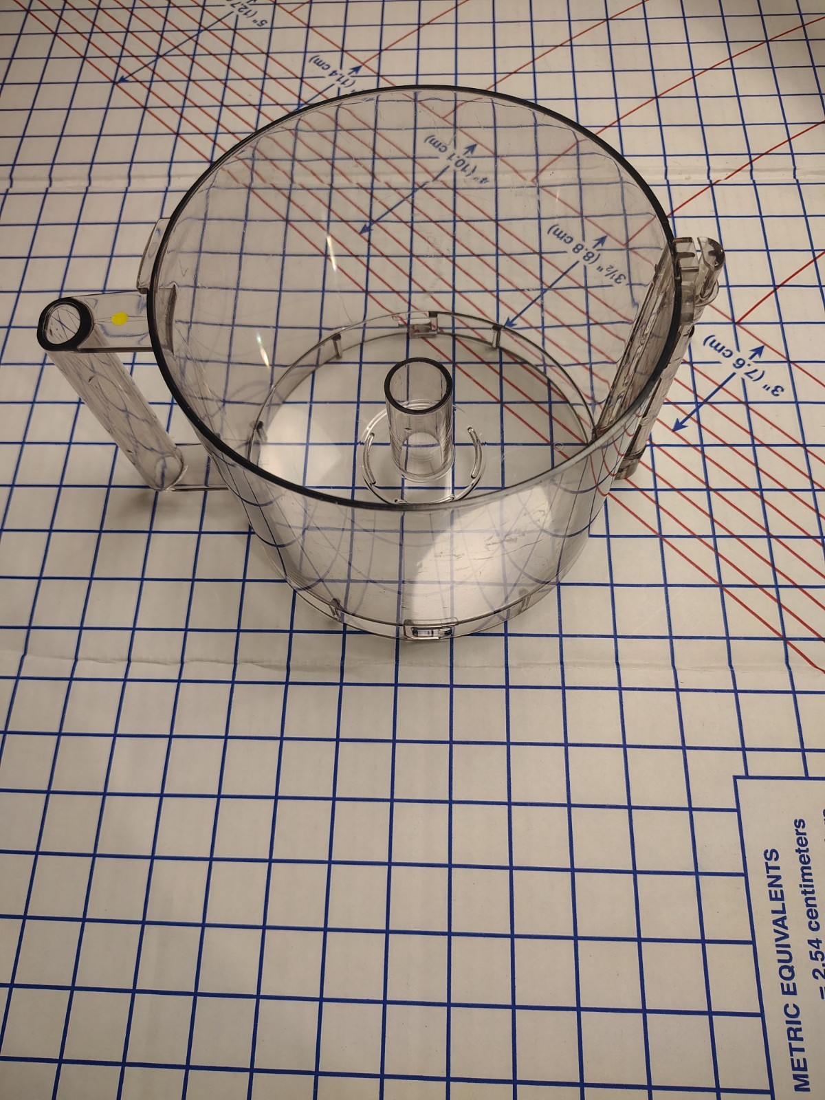 Replacement USED GTX,14-Cup Food Processor Bowl For Cuisinart DLC-7 & DFP-14