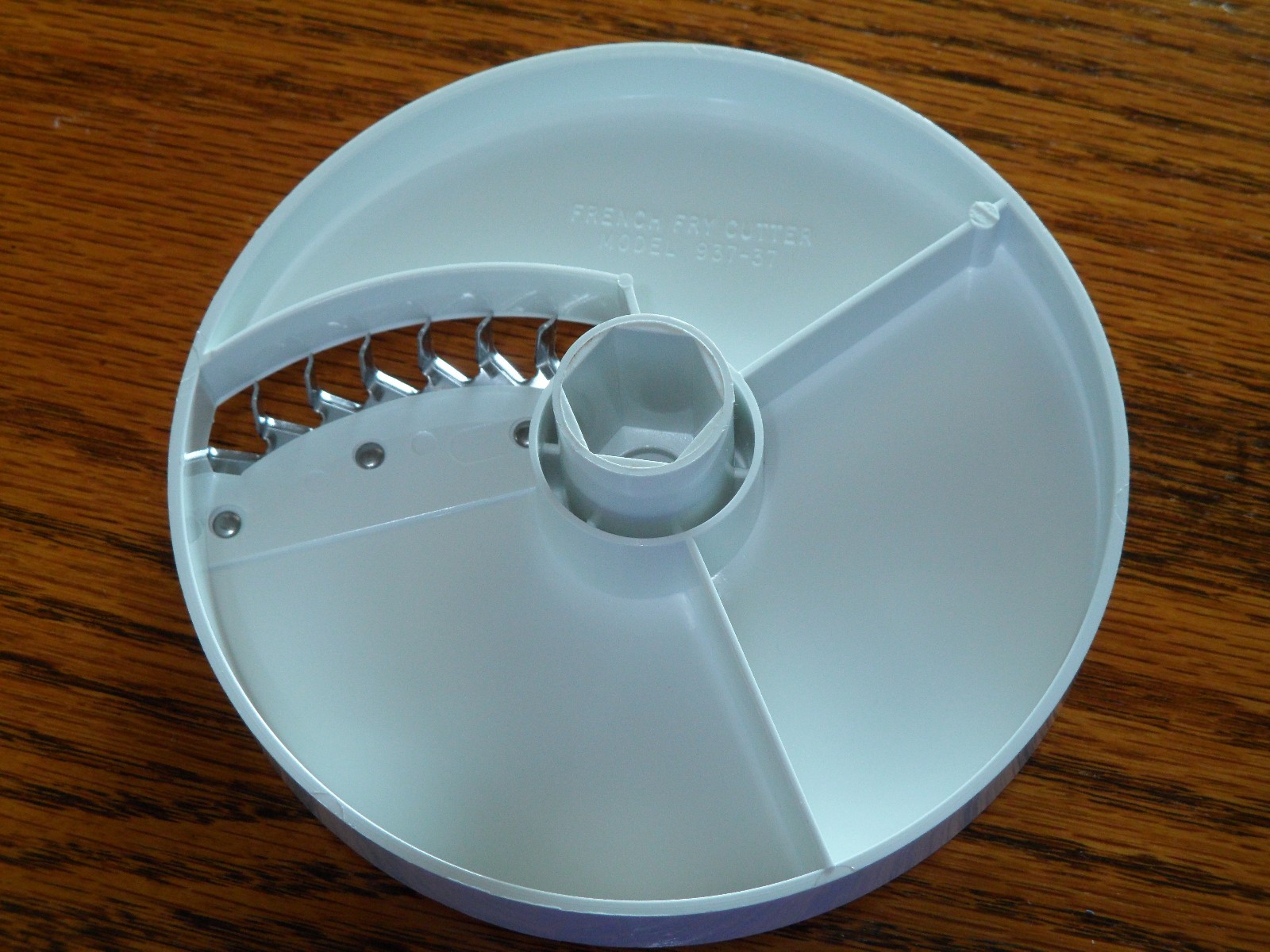 Vintage Oster Regency Kitchen Center Replacement French Fry Cutter Disc 937-37