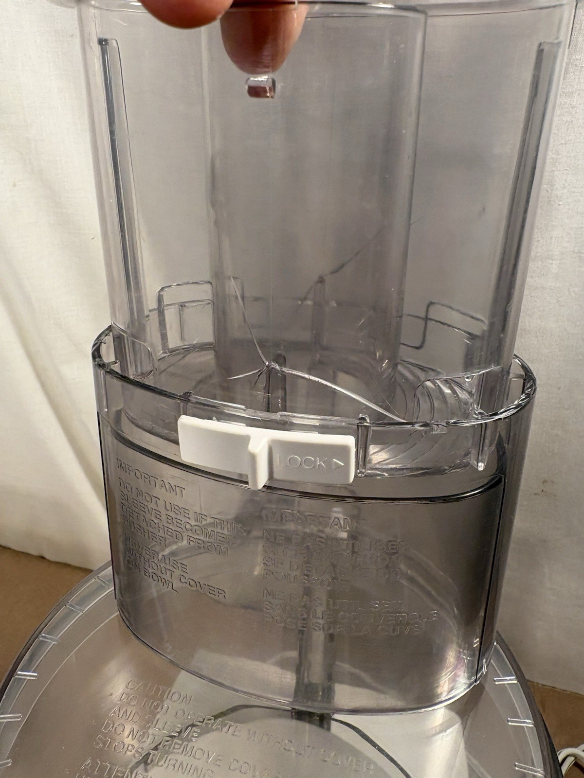 Cuisinart Deluxe 11 Food Processor DFP-11TX Tested Working White