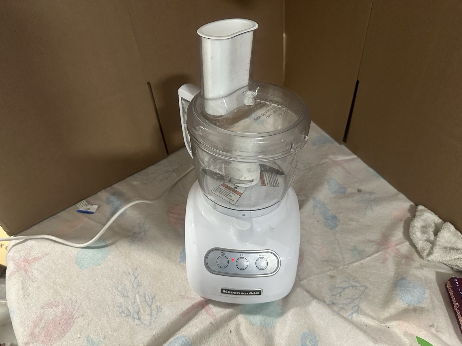 KitchenAid KFP0711CU 7-Cup Food Processor, Contour Silver