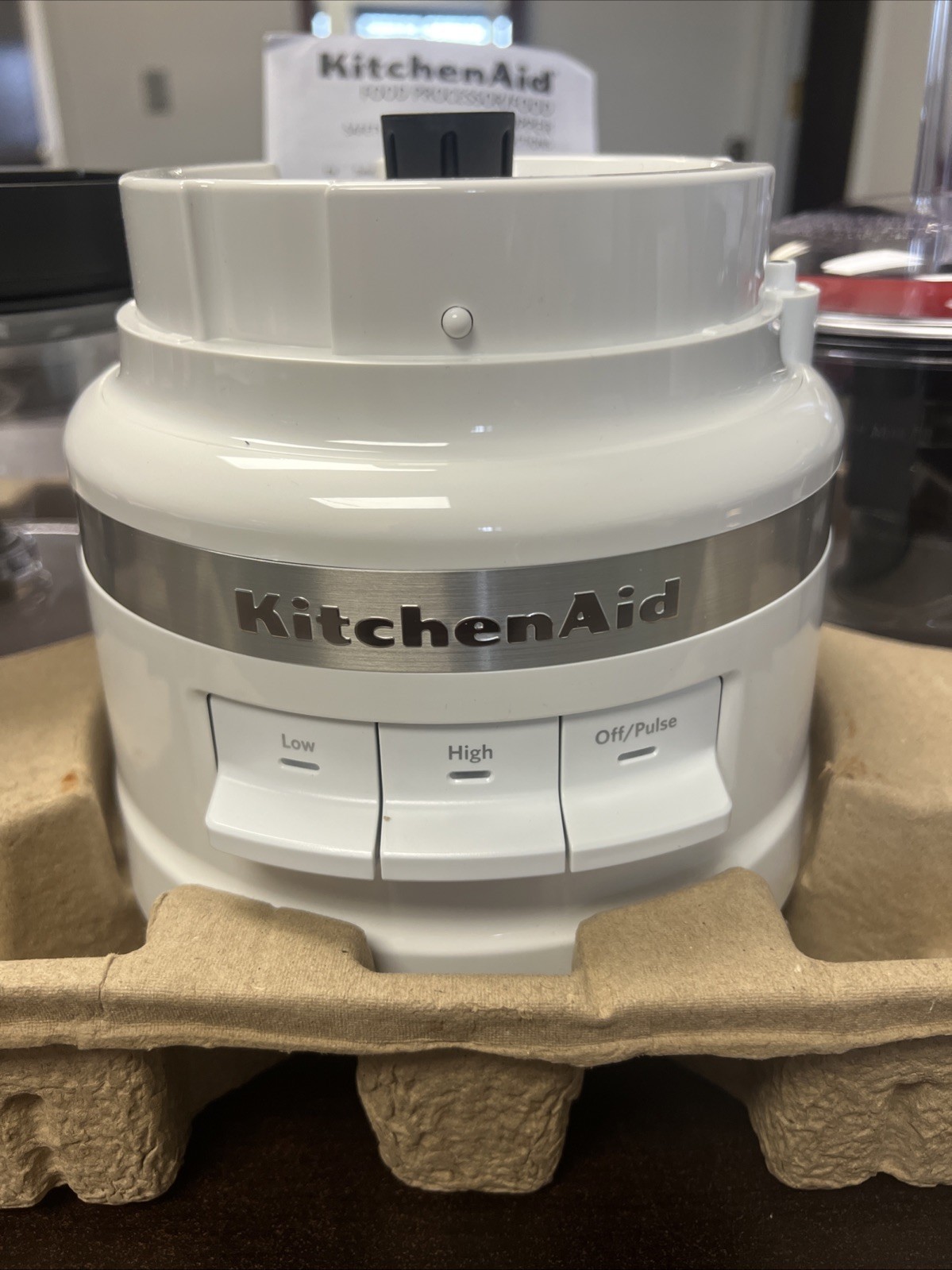KitchenAid 7 Cup W/Extra Bowl And Lid (KFP0718QWH) WHITE