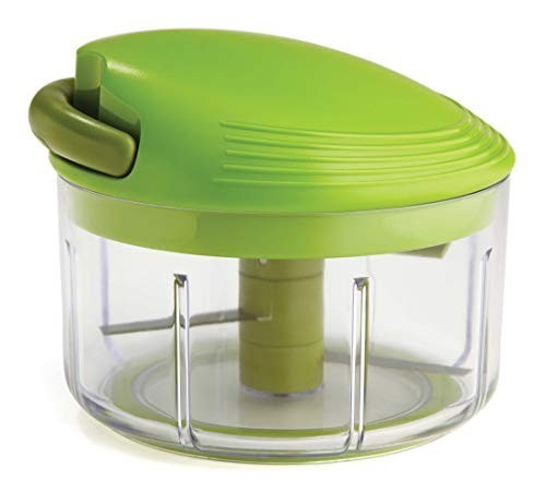 Manual Food Processor Pull Chop 2 Cup Cord Mechanism Vegetable Chopper Dice