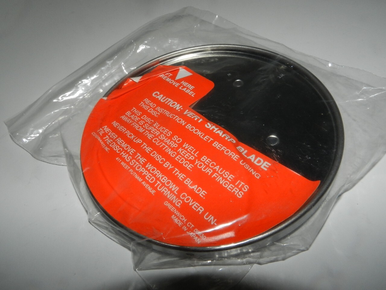 Cuisinart Replacement blade metal DLC-144 4mm NOS