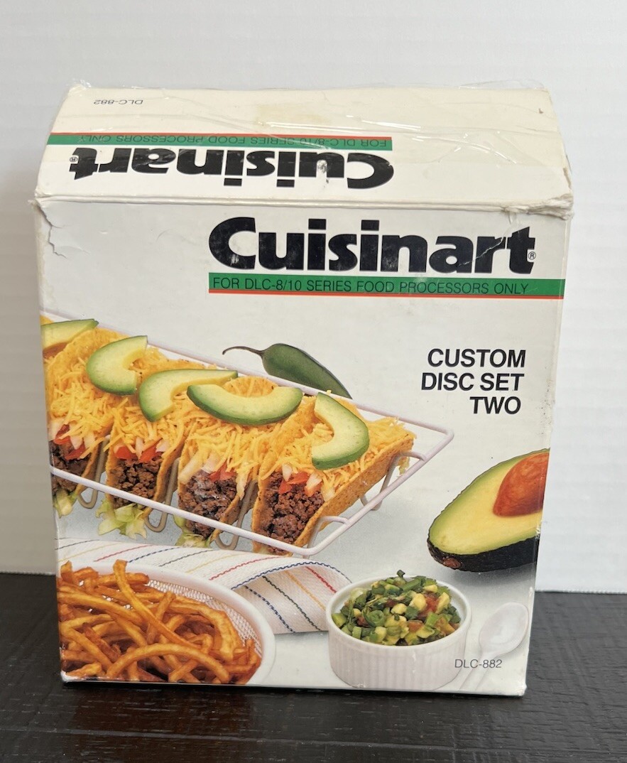 Cuisinart Custom Fine Shred Thick Slicing French Fry/Fruit Disc DLC 836 846 844