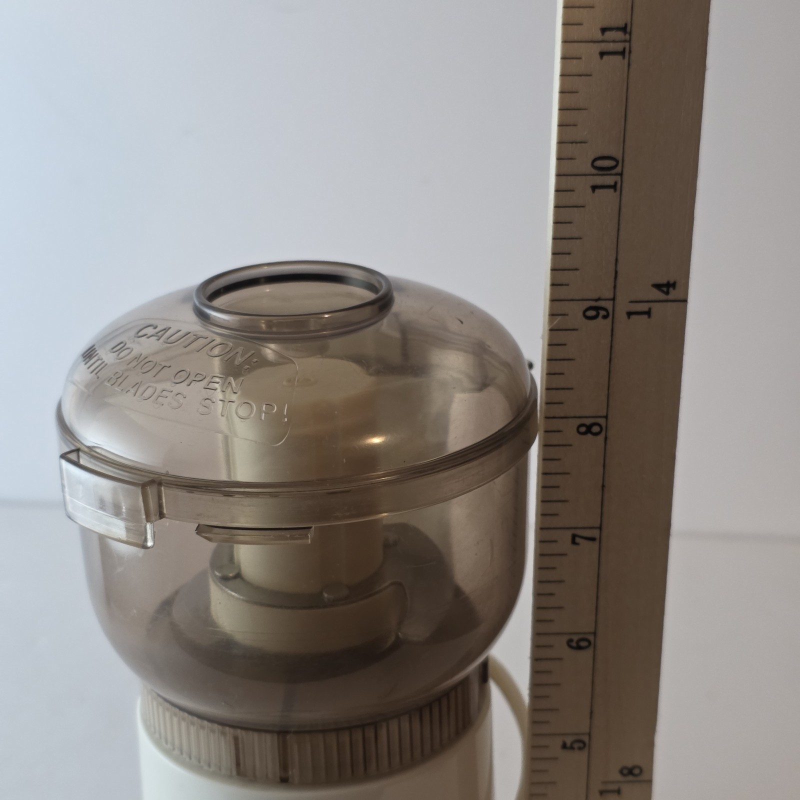 Vintage Sunbeam 14131 Oskar Jr. Chopper Plus Mini Food Processor Chopper -Tested
