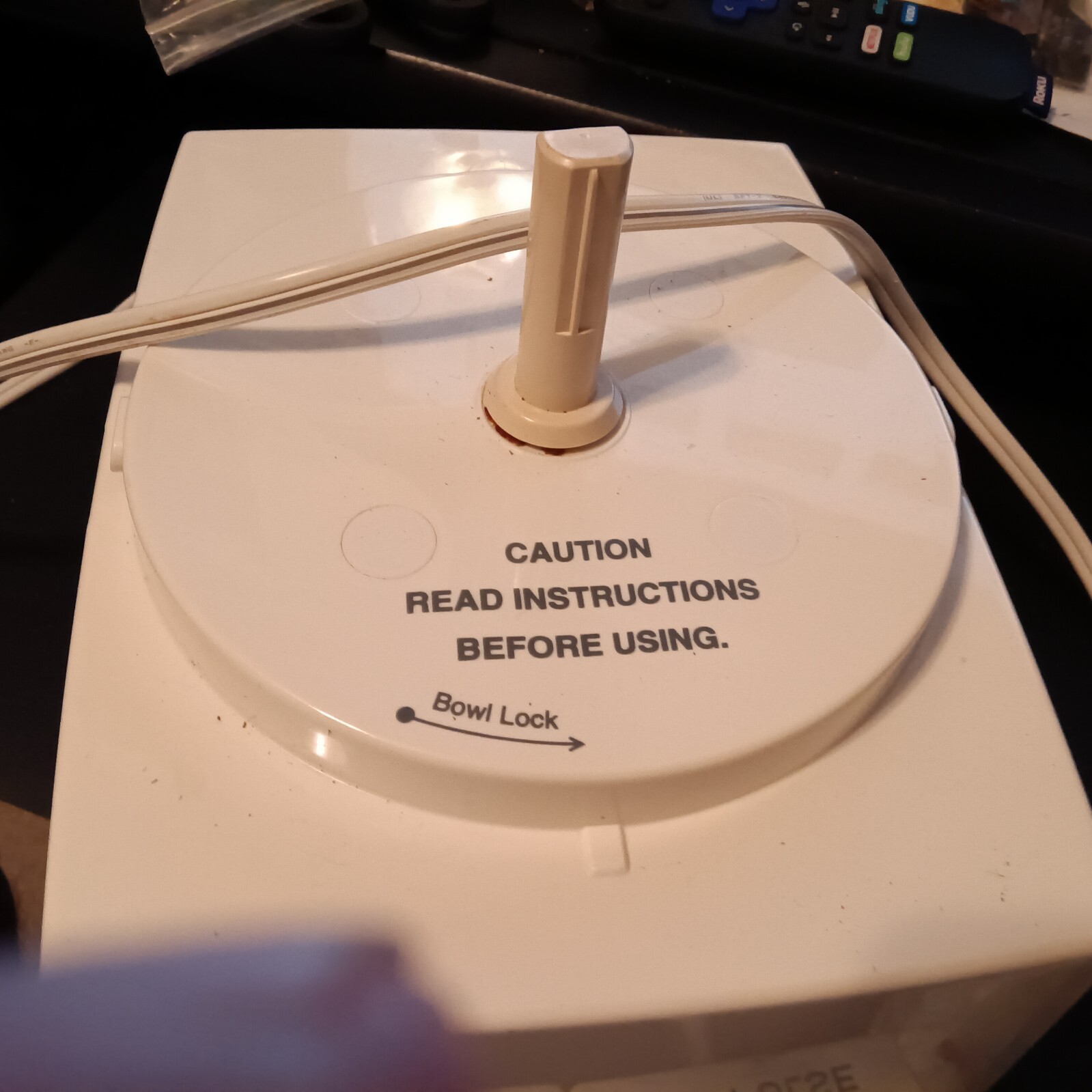 Cuisinart Pro Custom 11 Food Processor Motor Base only DLC-8S TX WORKS-BEIGE