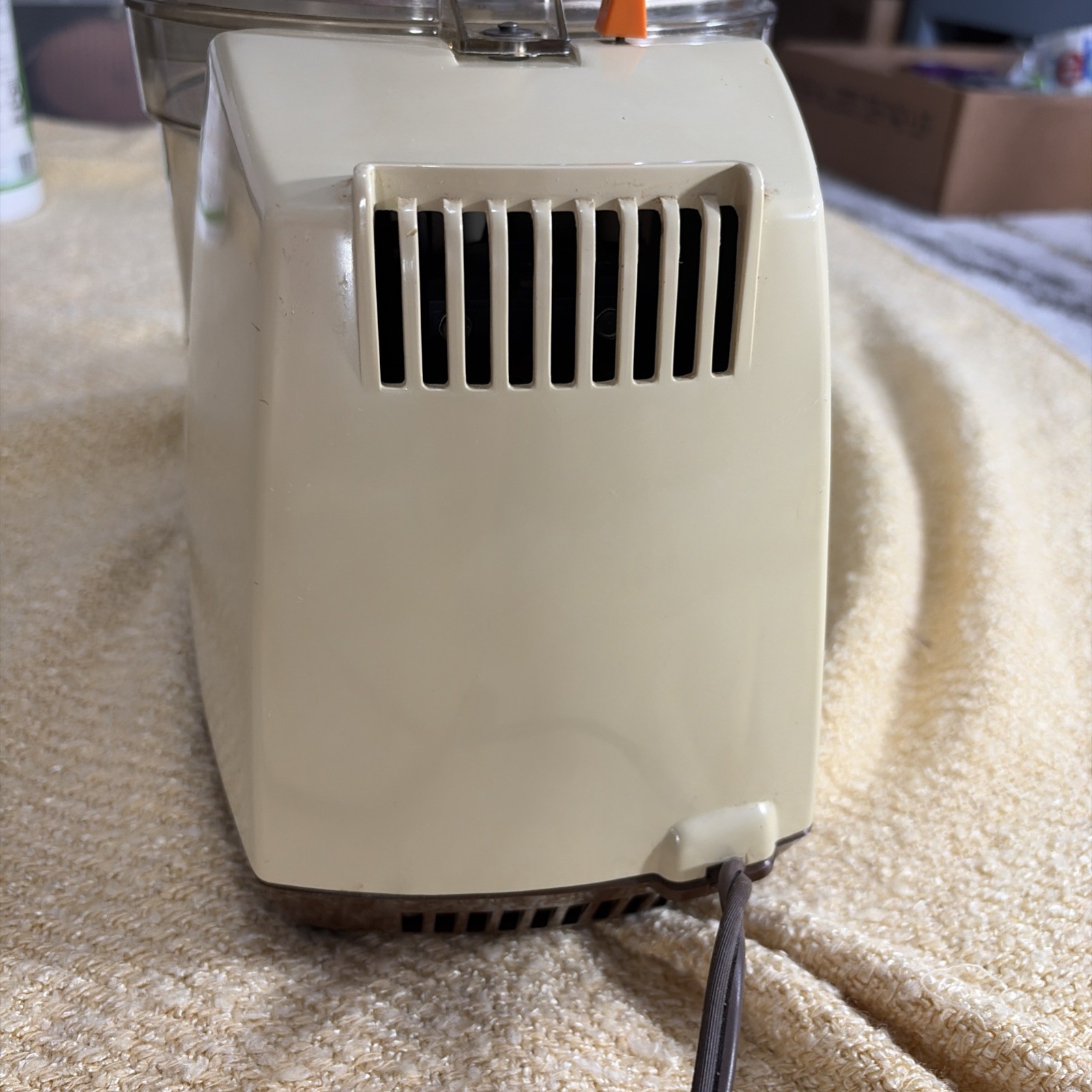Vtg General Electric Cat# D5FP1 Full Capacity Food Processor Excellent Condition