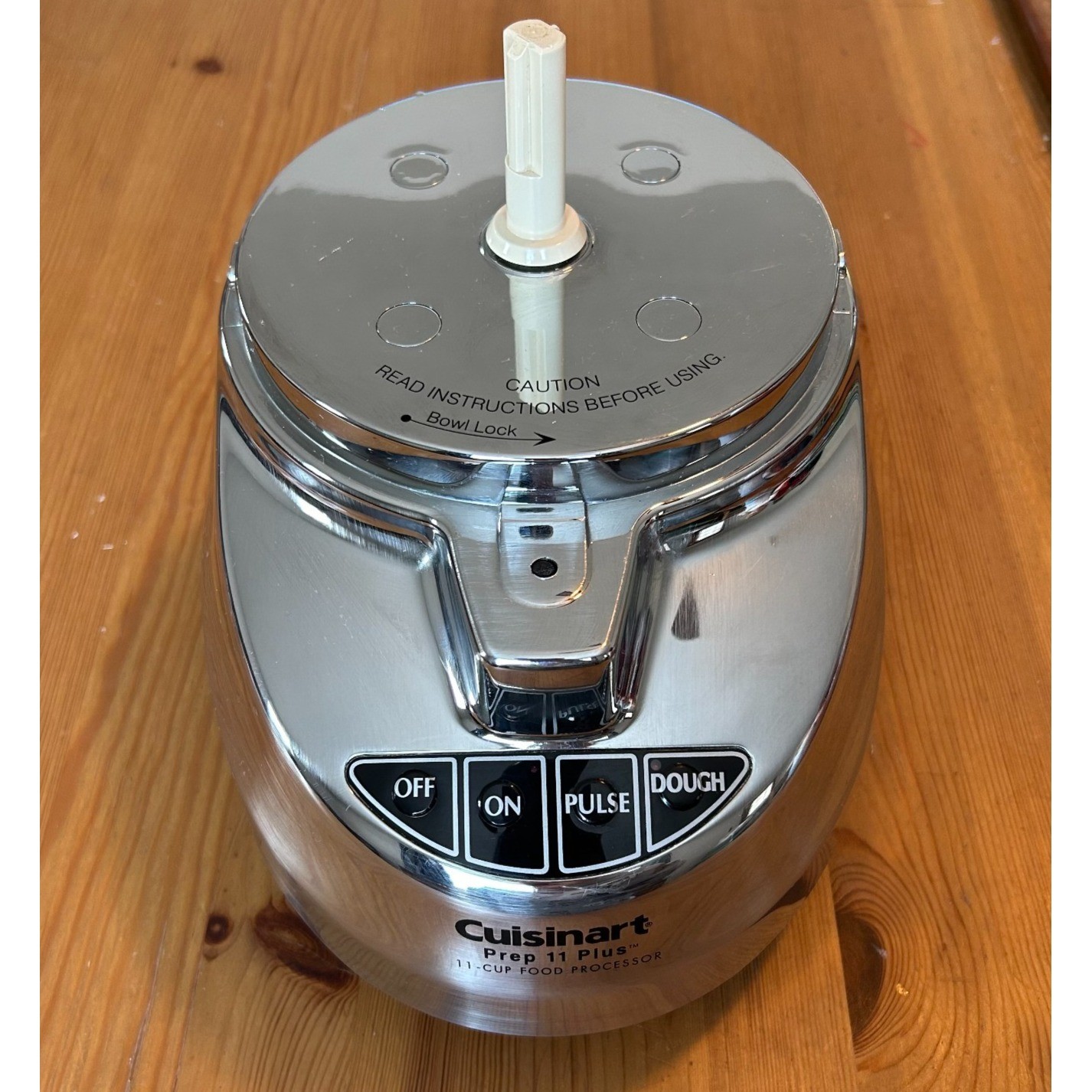 Cuisinart Chrome Prep 11 Plus Food Processor Base Motor Only DLC-2011CHB TESTED