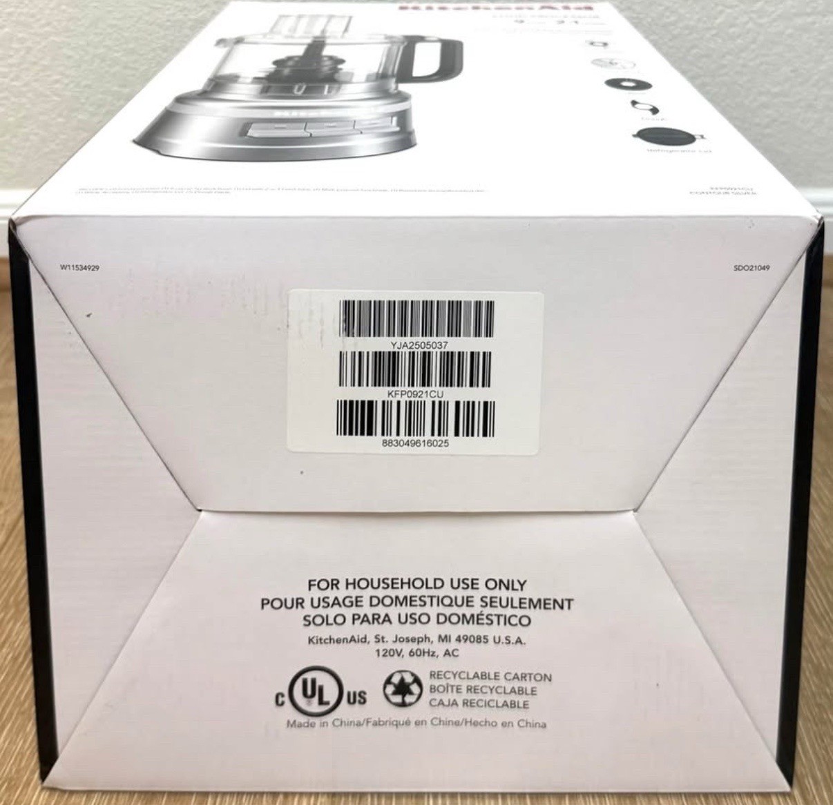 KitchenAid 9 Cup Food Processor – KFP0921 NEW IN BOX