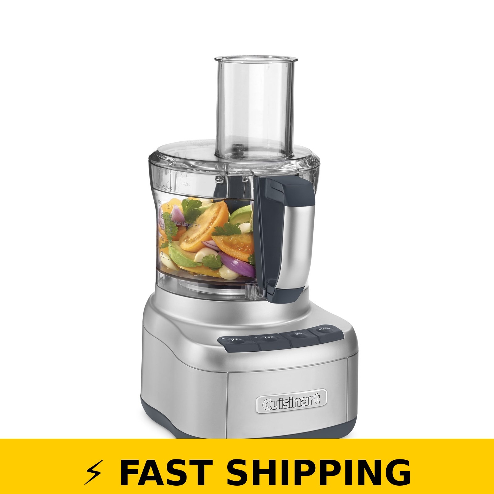 Cuisinart 8-Cup Food Processor – Silver
