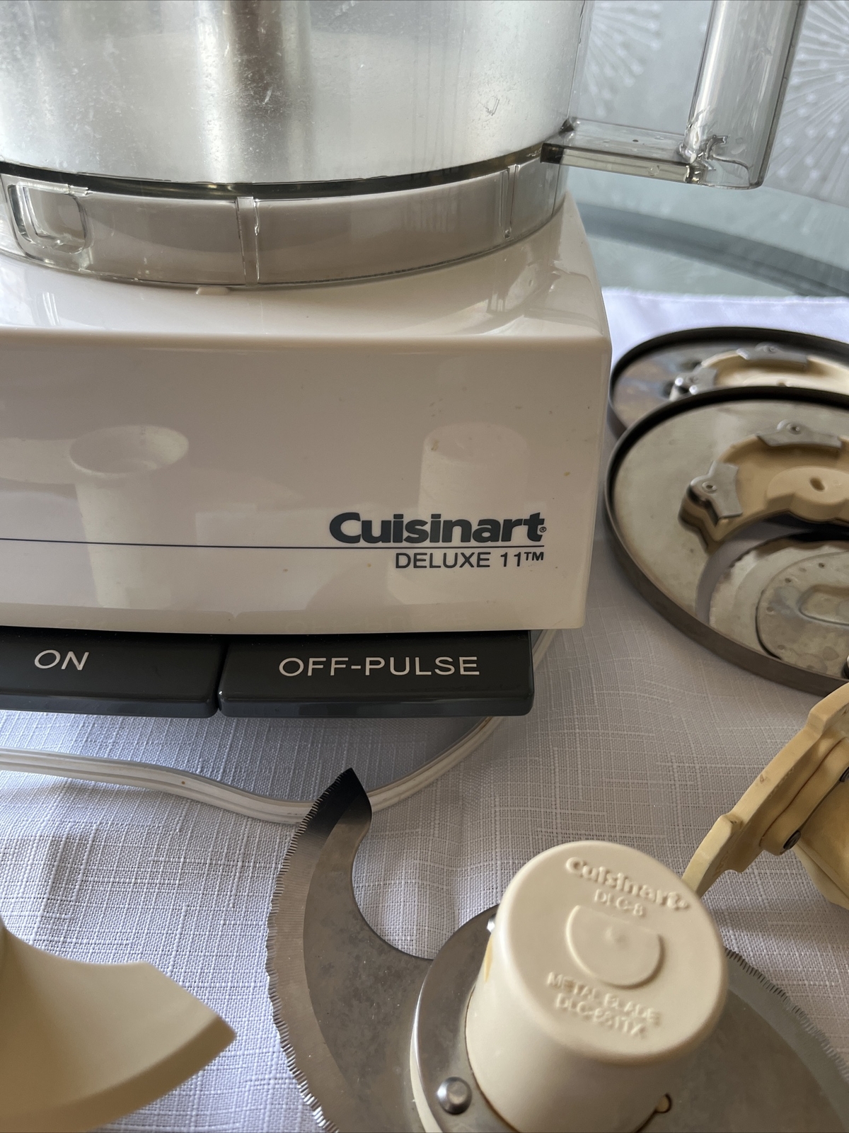 Cuisinart DELUXE 11 Cup Electric Food Processor – 5 Blades Included