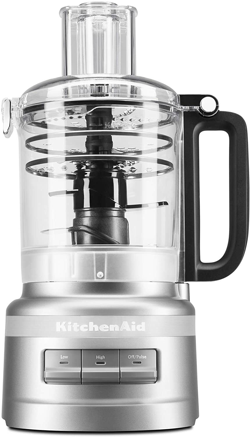 KitchenAid RKFP0919CU 9 Cup Food Processor, Contour Silver (Used)