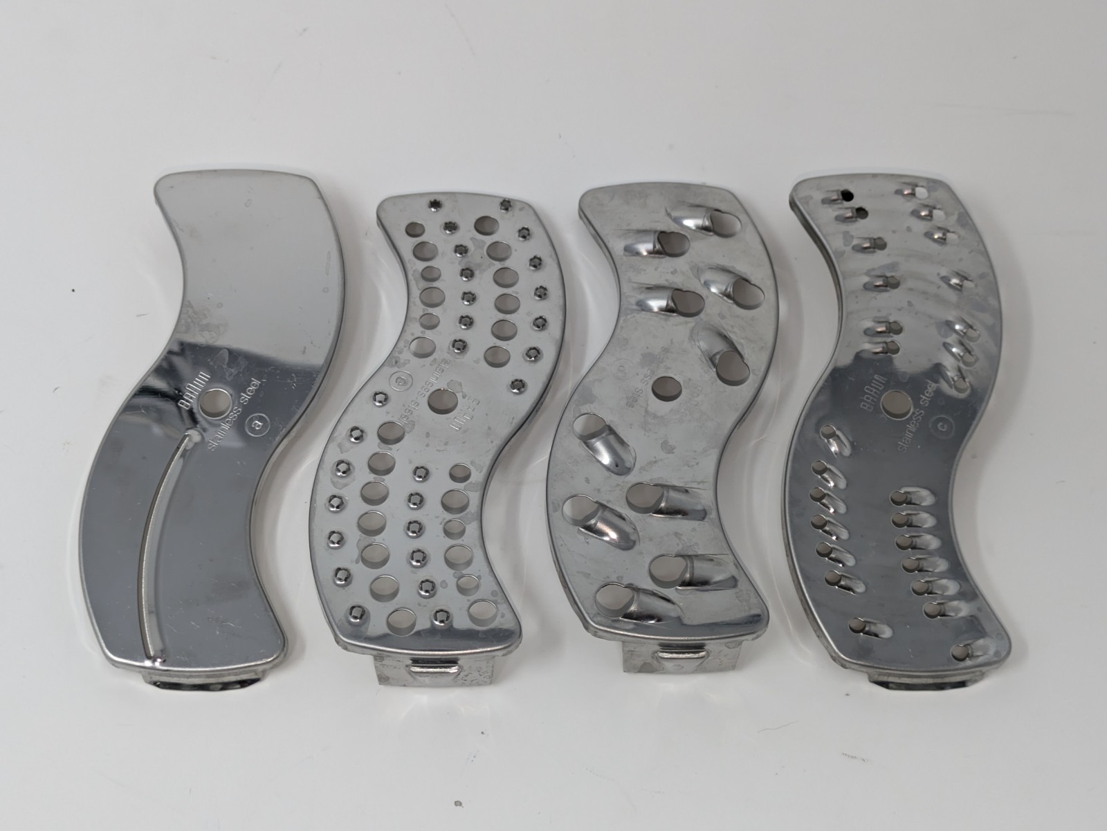 Braun FP3020 Food Processor Replacement Shredding/Slicing Blades (a,c,d,e)