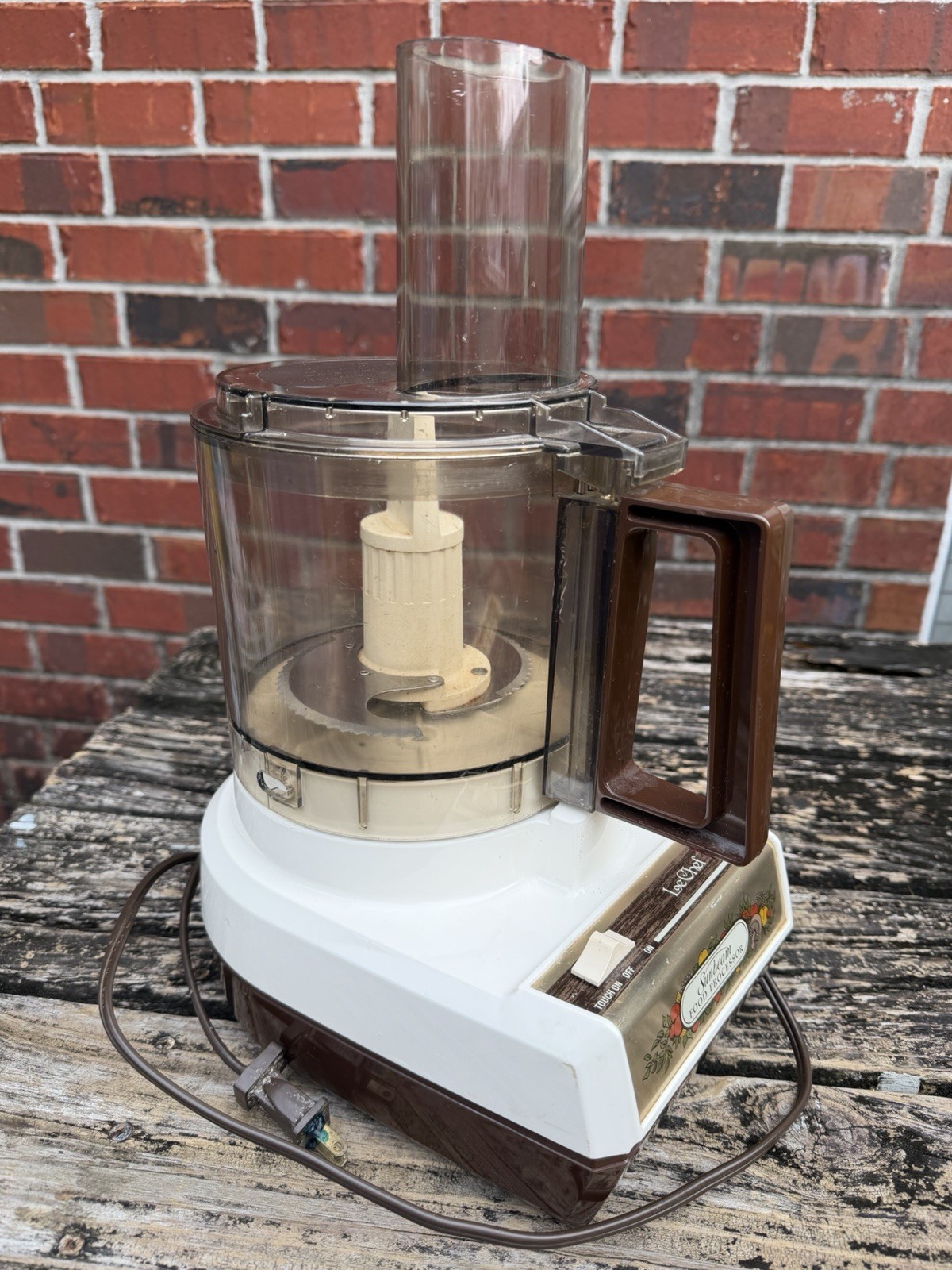 Vintage 80’s Sunbeam Le Chef Food Processor Model 14-11 in Working Condition