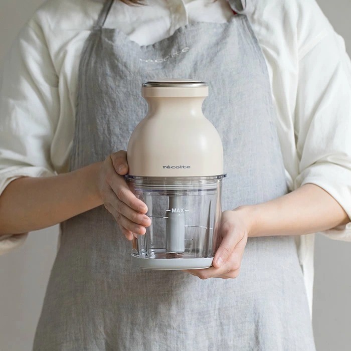 Recolte RCP-7 Cordless Food Processor USB Cream White JAPAN NEW FS