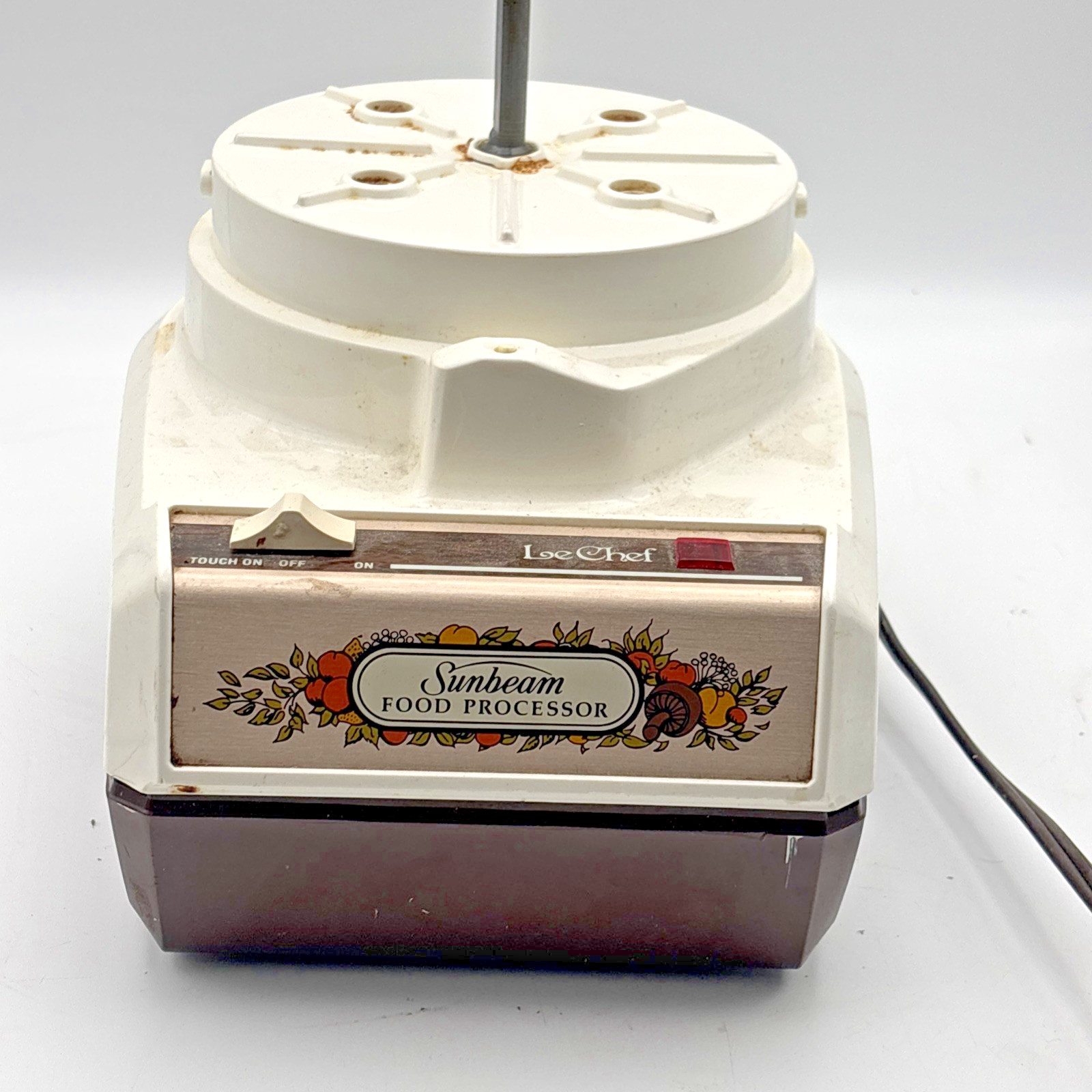 Vintage Sunbeam Le Chef Food Processor Base Motor ONLY 14-1A TESTED WORKS!