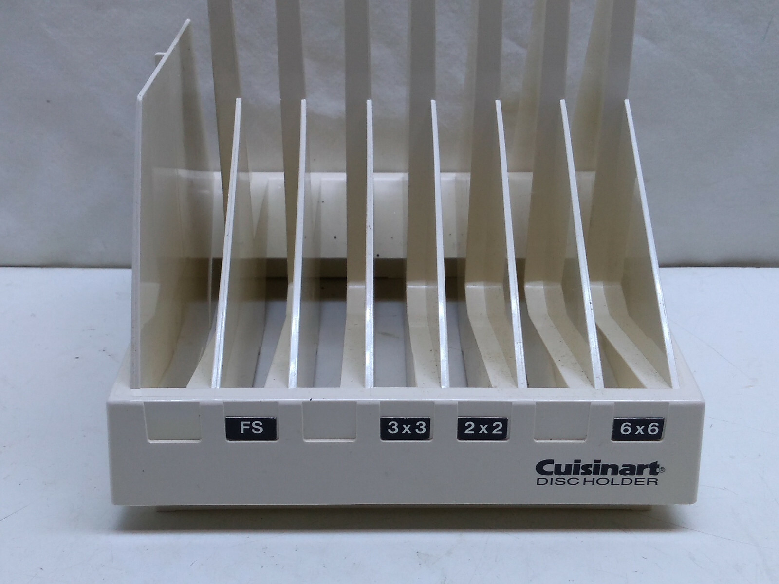 Cuisinart Food Processor Case Safety Disc Blade Storage Holder Only [Pick Box