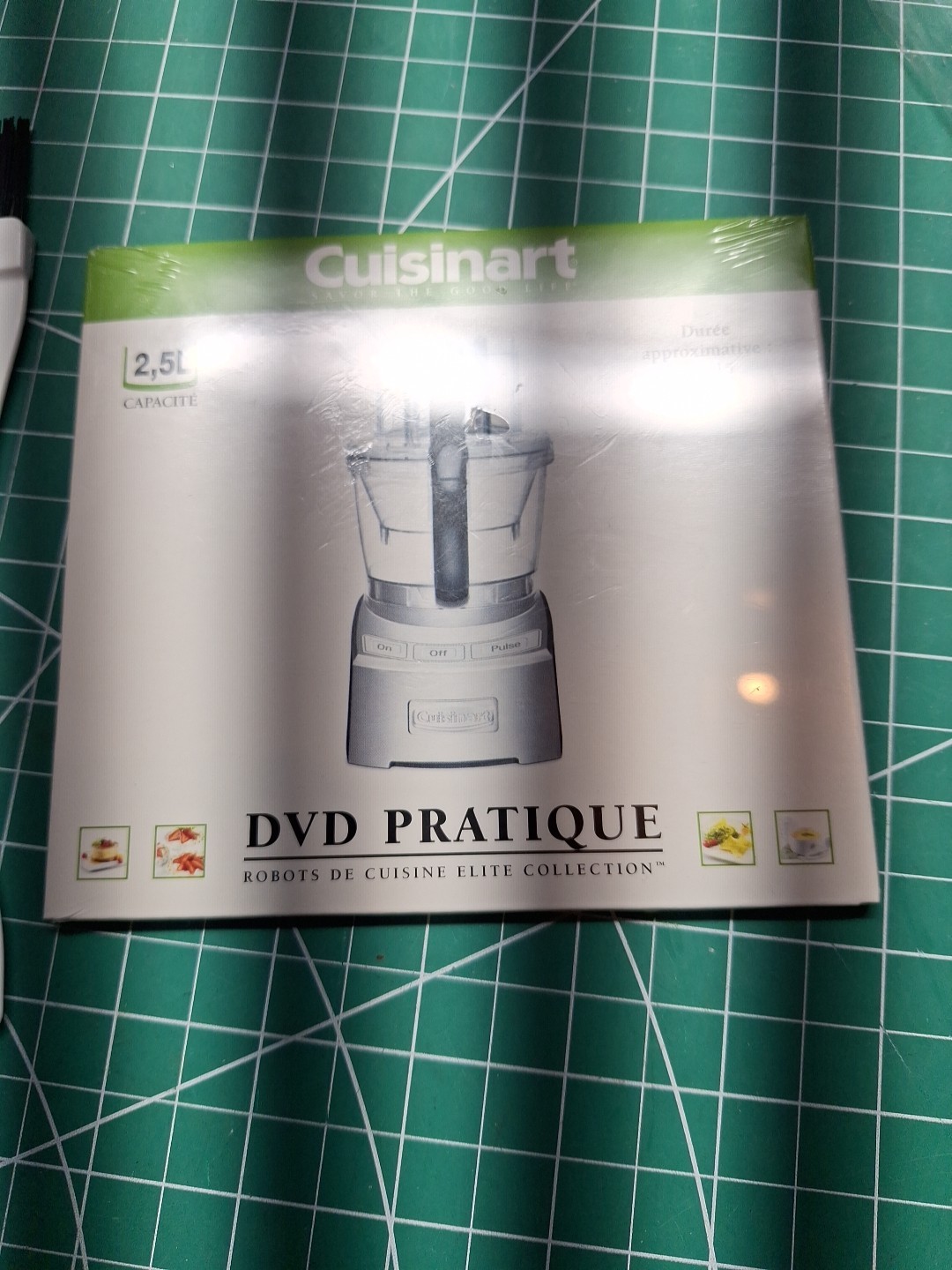 Cuisinart FP-12DC Food Processor Instructions/recipe Booklet & DVD & Fp Tool