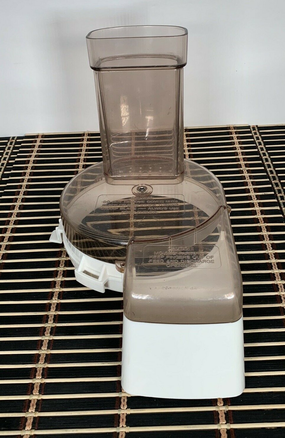 Hamilton Beach Emmie Food Processor 544-2 Lid w/ Chute & Pusher Replacement Part