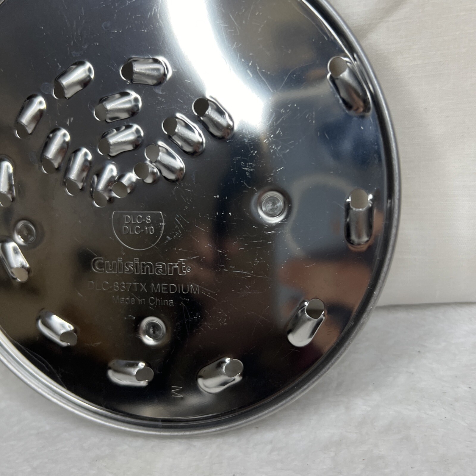 Cuisinart Food Processor Disc Blade Medium Grate Grater DLC-837TX