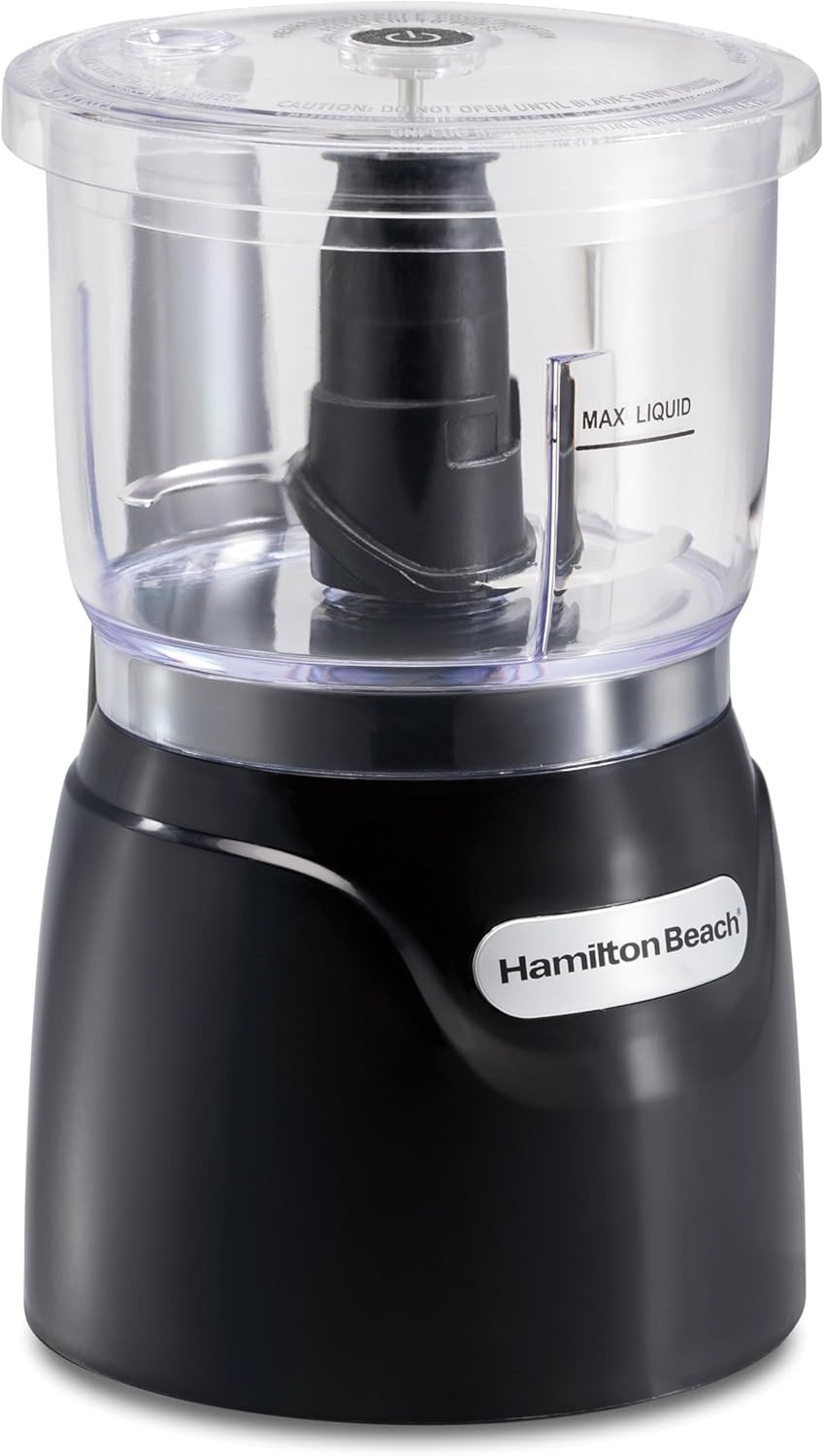 Hamilton Beach 3-Cup Electric Mini Food Chopper 350W Processor Dicer Black