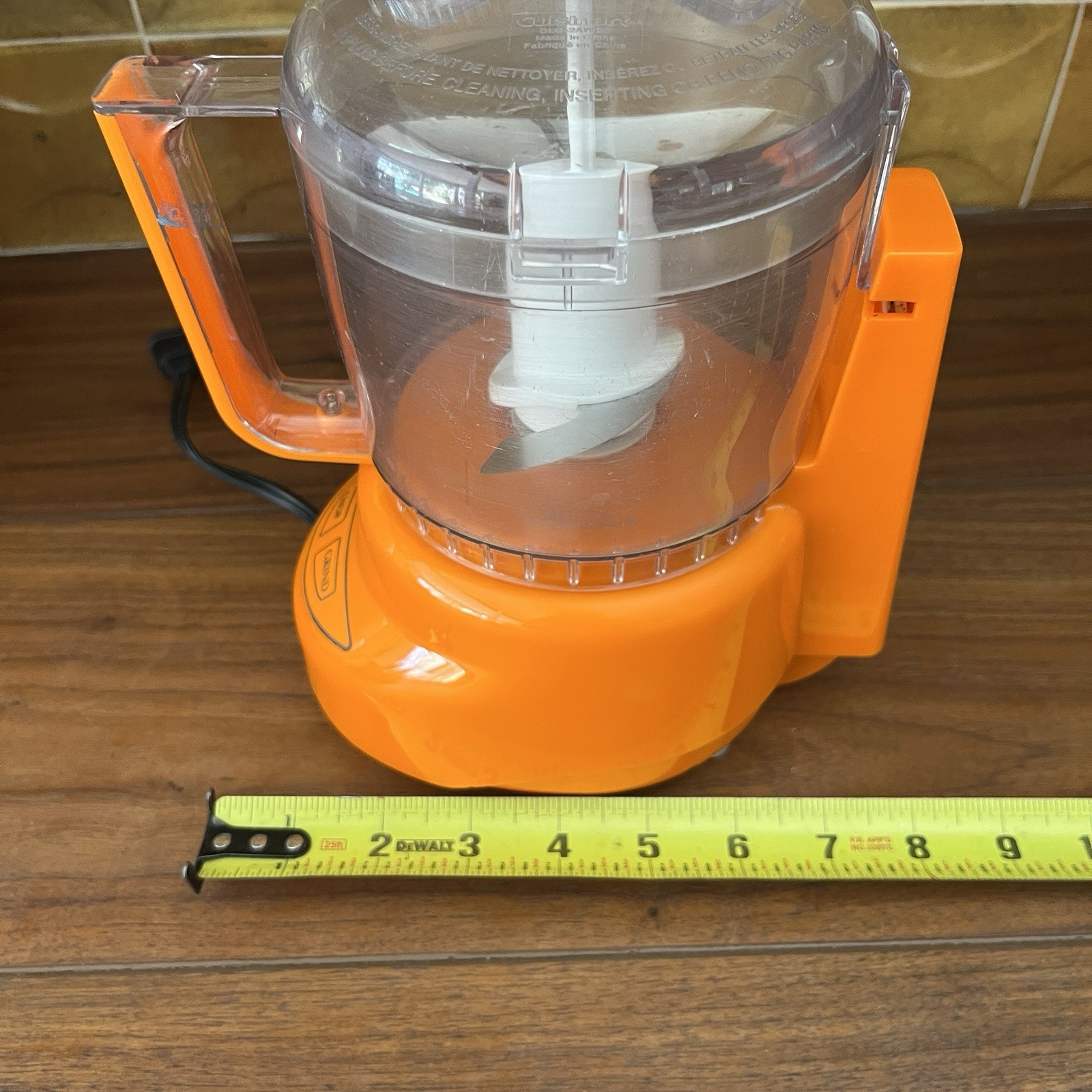 Cuisinart Mini-Prep Plus Food Processor 3 Cups 24oz DLC-2A Orange