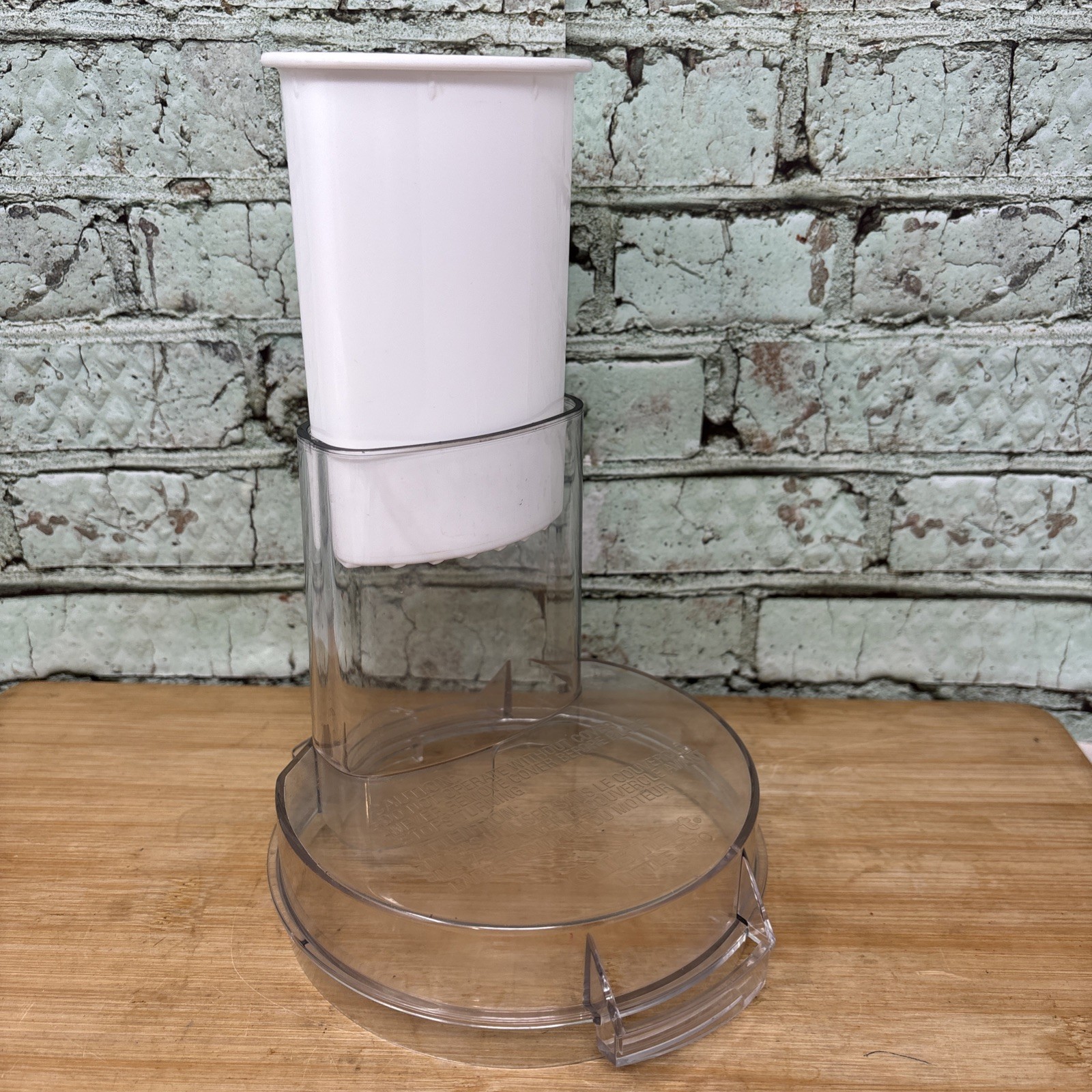 Cuisinart Handy Prep DFP-3 Lid & Pusher Replacement Part DLC-504TX EUC
