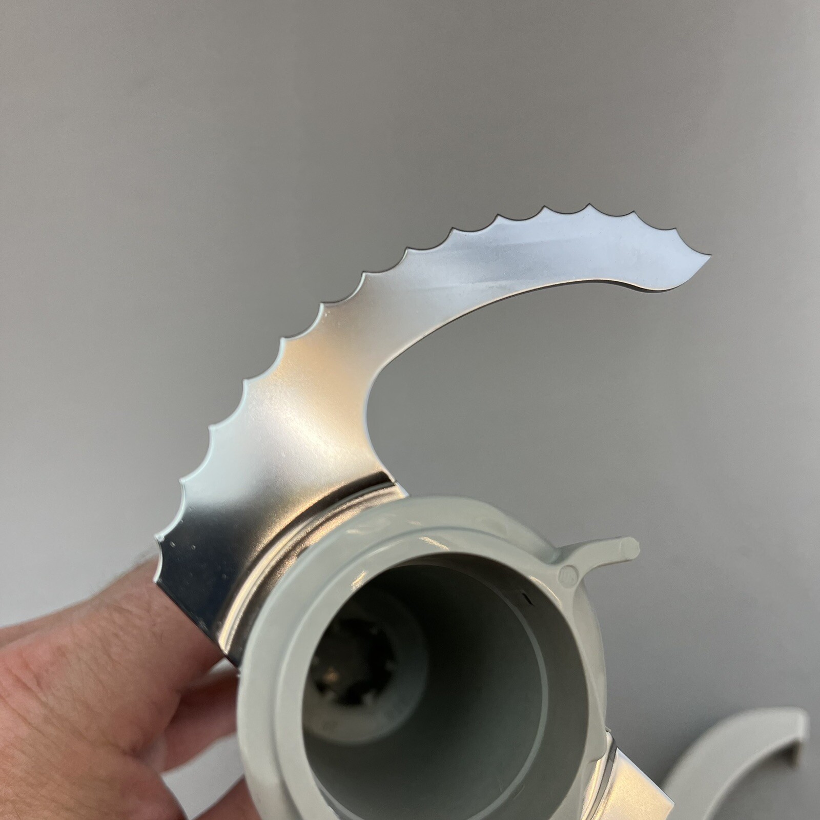 Braun Combimax Food Processor Replacement Chopping Blade With Cover Serrated