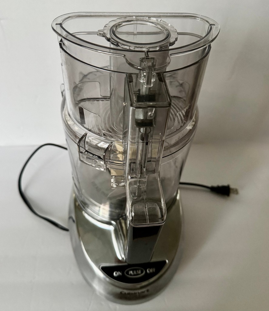 Cuisinart Prep 9-Cup Food Processor Brushed Chrome DLC-2009 Tested Complete