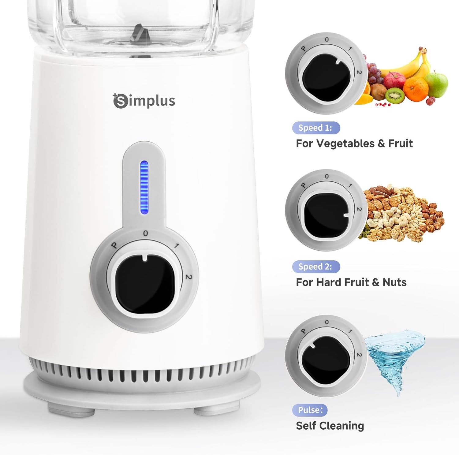 3-in-1 Kitchen Multi-Function Food Processor Set, Compact Electric Food Chopper