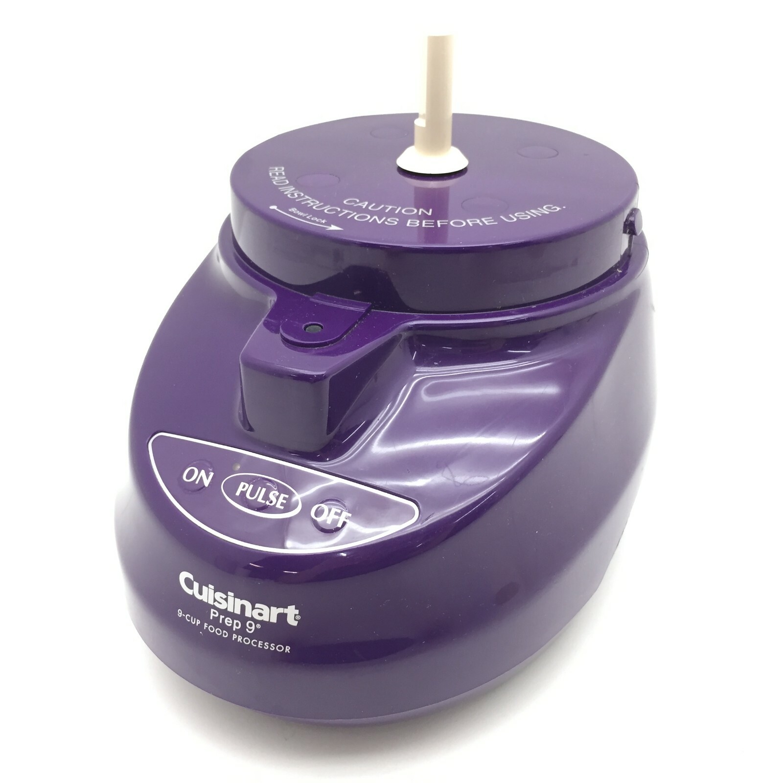 Cuisinart Prep 9 Motor Base Only 9 Cup Food Processor DLC2009CHB Purple