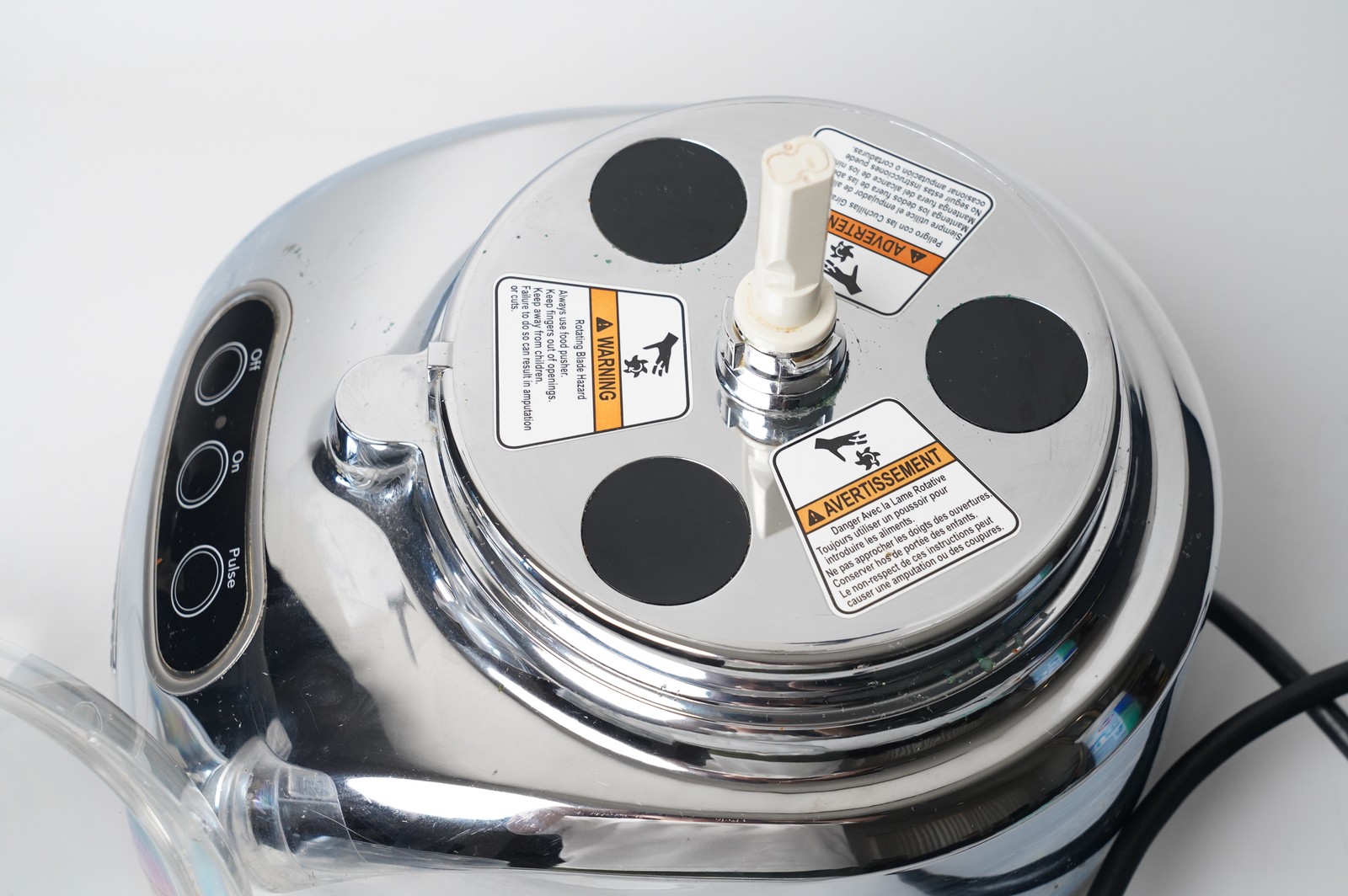 KitchenAid 9-Cup Food Processor KFP740CR0 Chrome with Blades & Discs