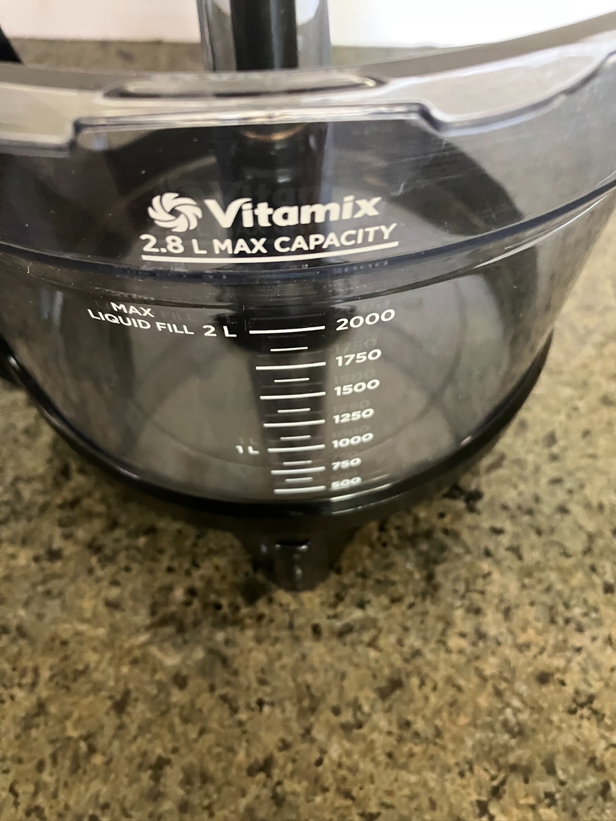 Replacement Tritan Work Bowl for Vitamix 12-Cup Food Processor w/Lid and 1 Blade