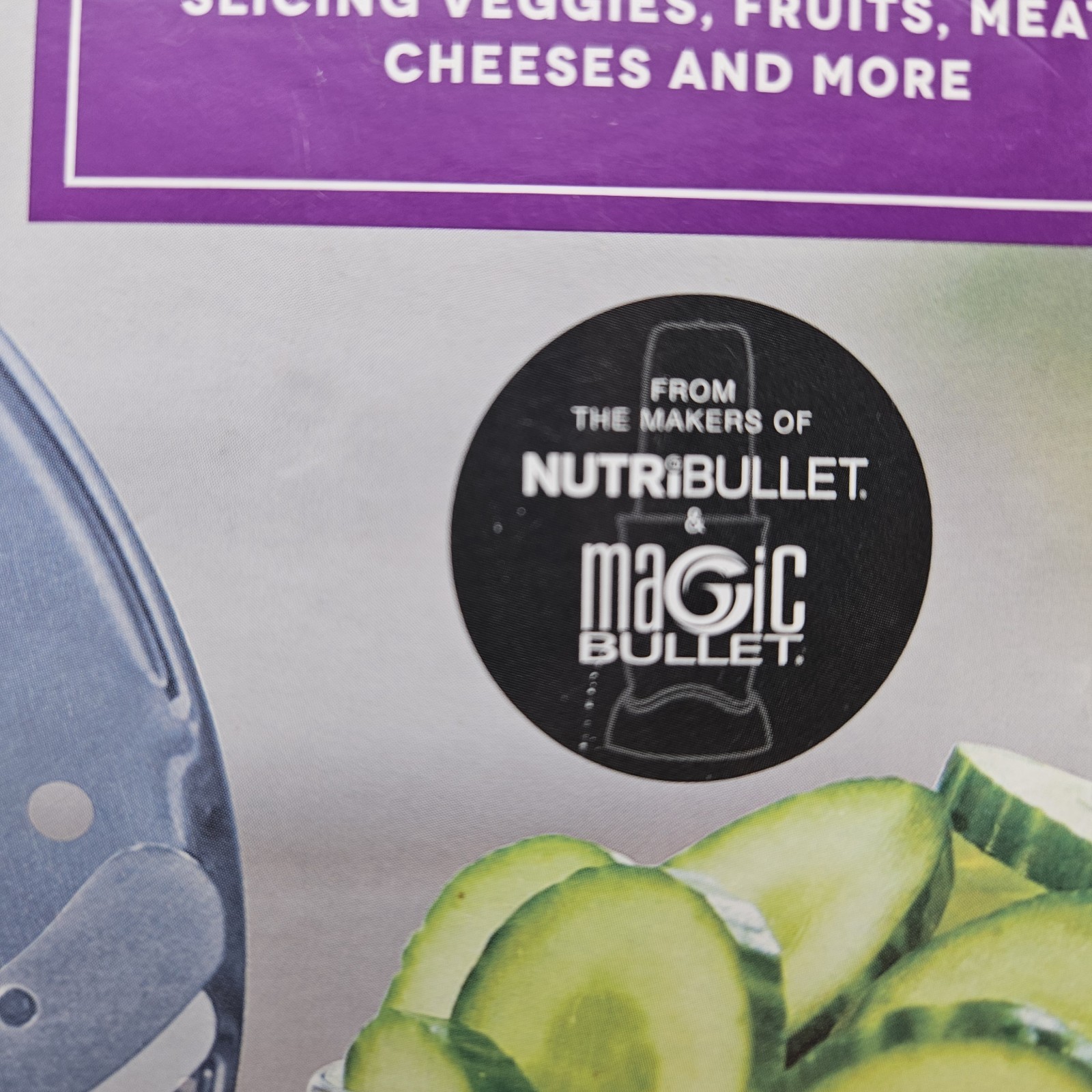 Veggie Bullet VB-BX079-23 Thick Slicer Blade 5mm NEW Open Box