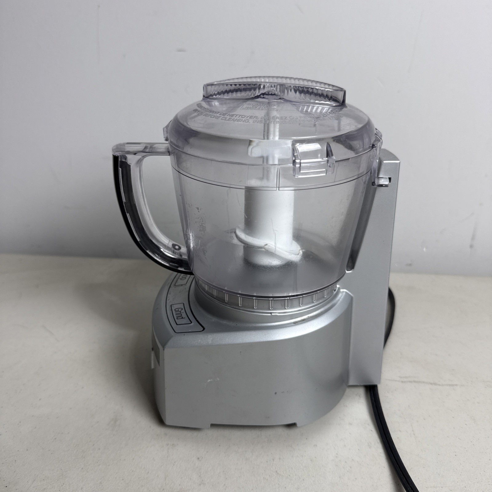 Cuisinart Mini-Prep Plus Food Processor CGC-4PC3, 4-Cup Work Bowl WORKS