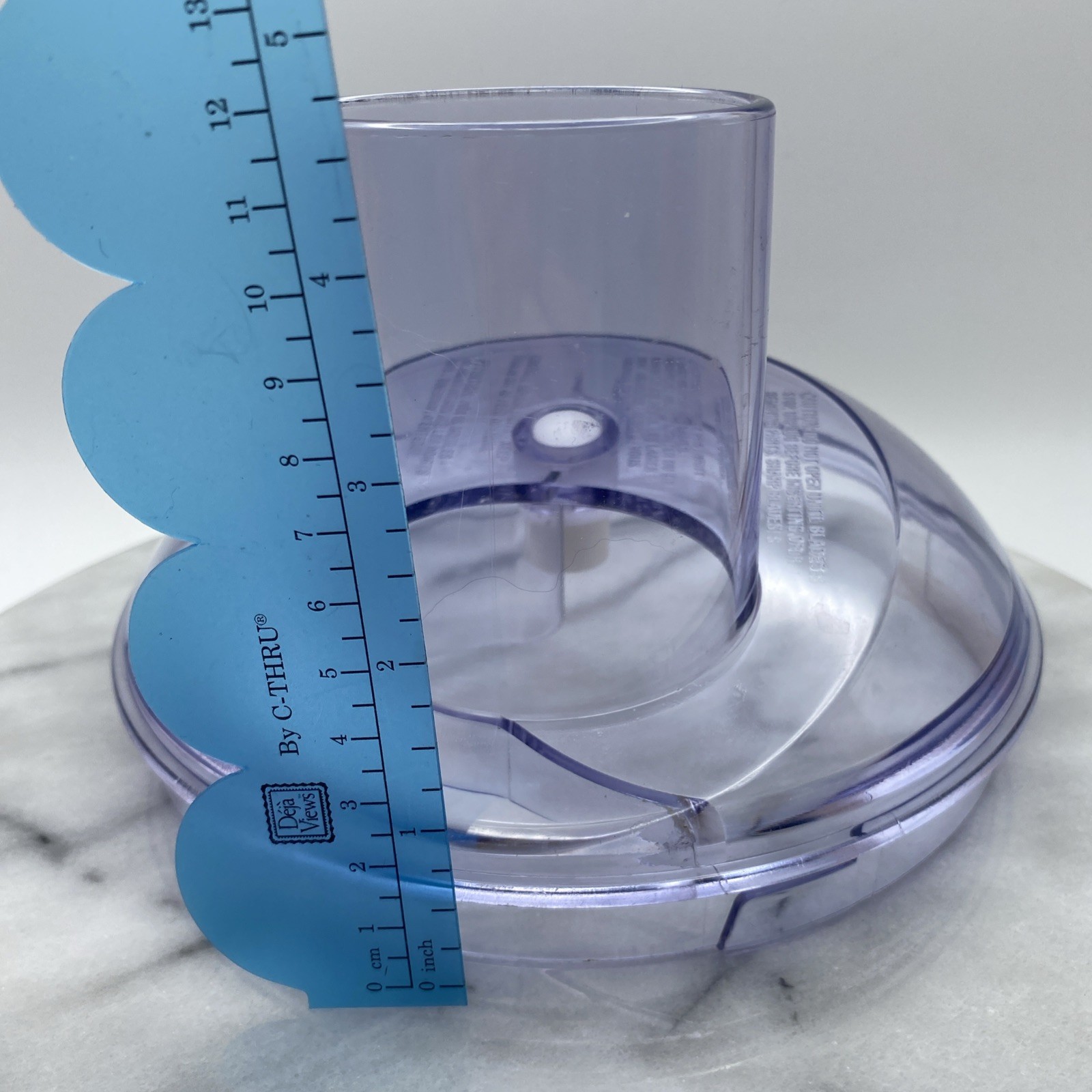 Hamilton Beach Food Processor 70550 FP09 Replacement Plastic Locking Lid Clear