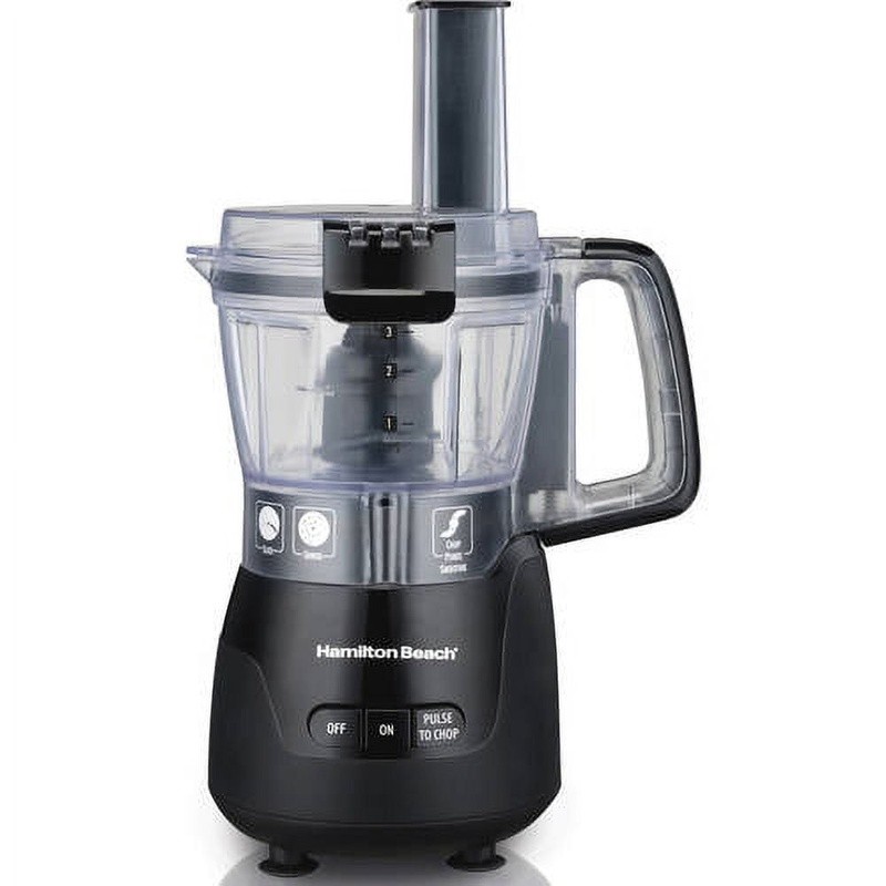 Stack Snap Food Processor 4 Cup Blender Chopper Easy Assembly Multifunctional US
