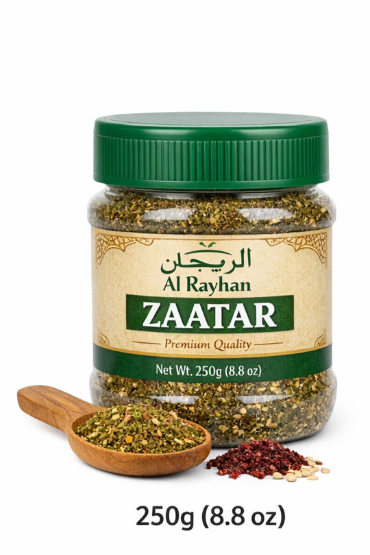 Al Rayhan Premium Palestinian Zaatar- Authentic Middle Eastern Handcrafted Blend