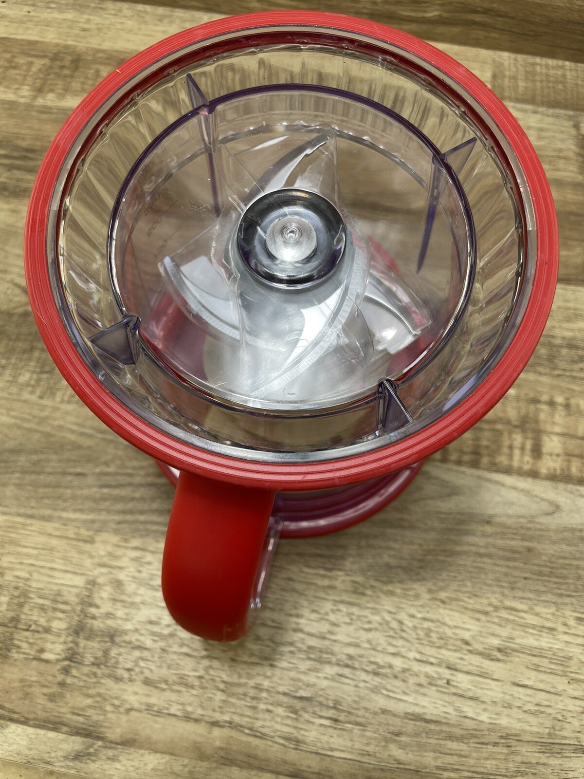 Ninja 40 oz 5 Cup Food Processor Pitcher & Lid Red QB751Q Replacement New