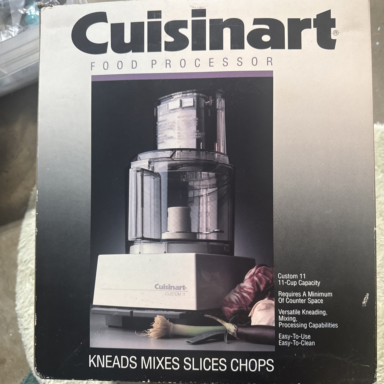 Cuisinart Pro Custom 11 11-Cup Food Processor In Silver DLC-8SBCYFR || RFB-OB